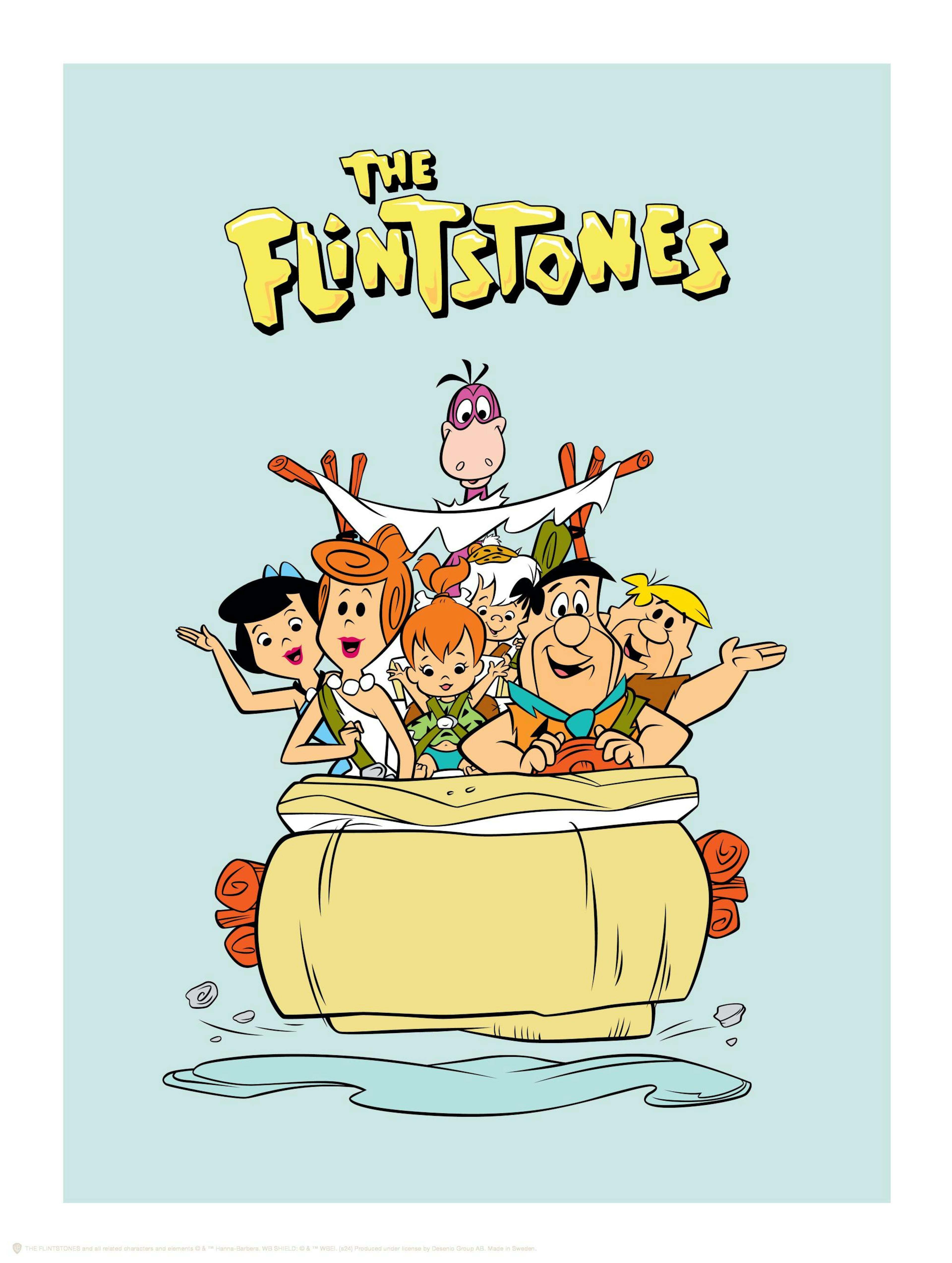 The Flintstones™ Flintmobile Poster thumbnail