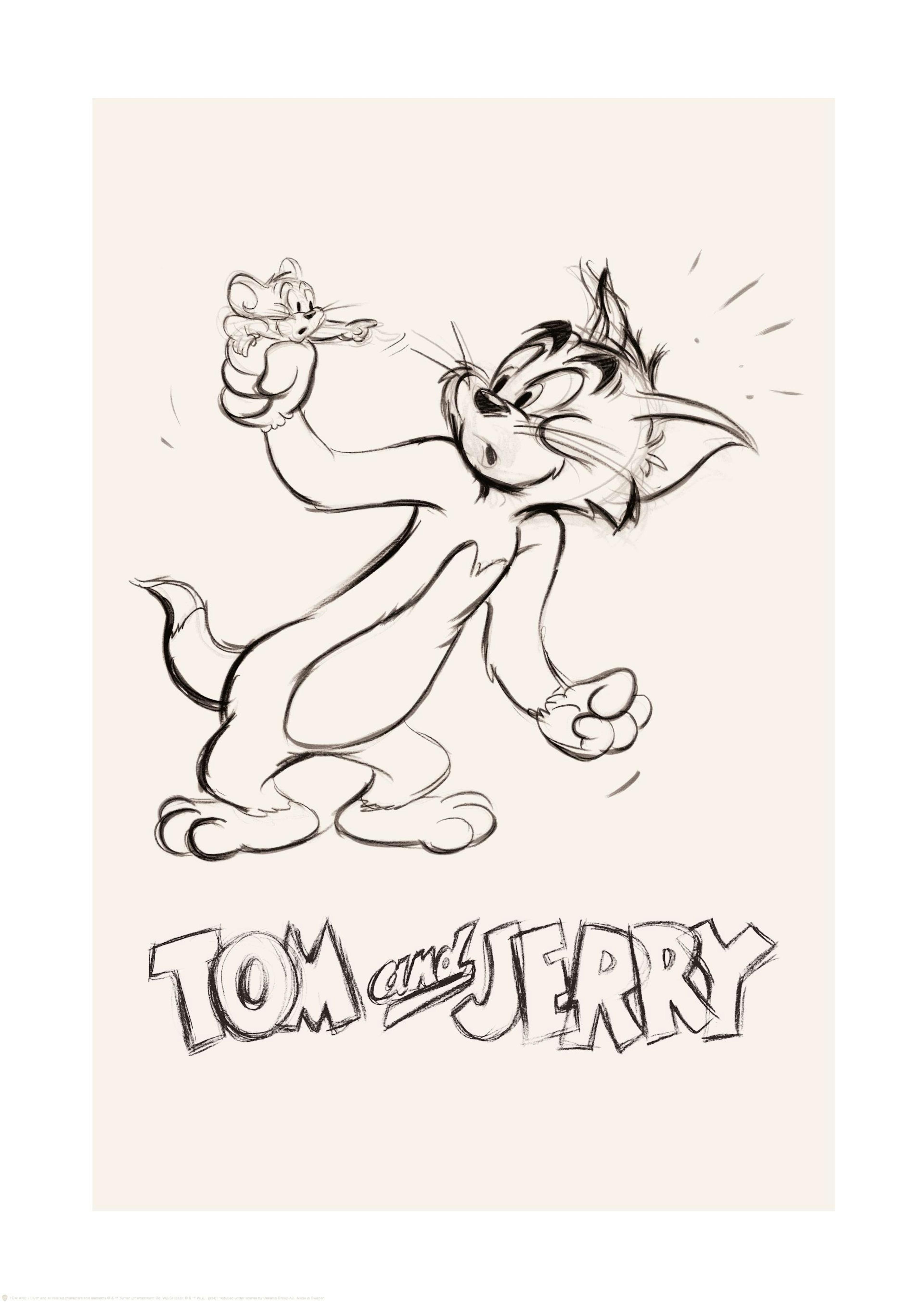 Tom & Jerry™ Sketch No2 Poster 0