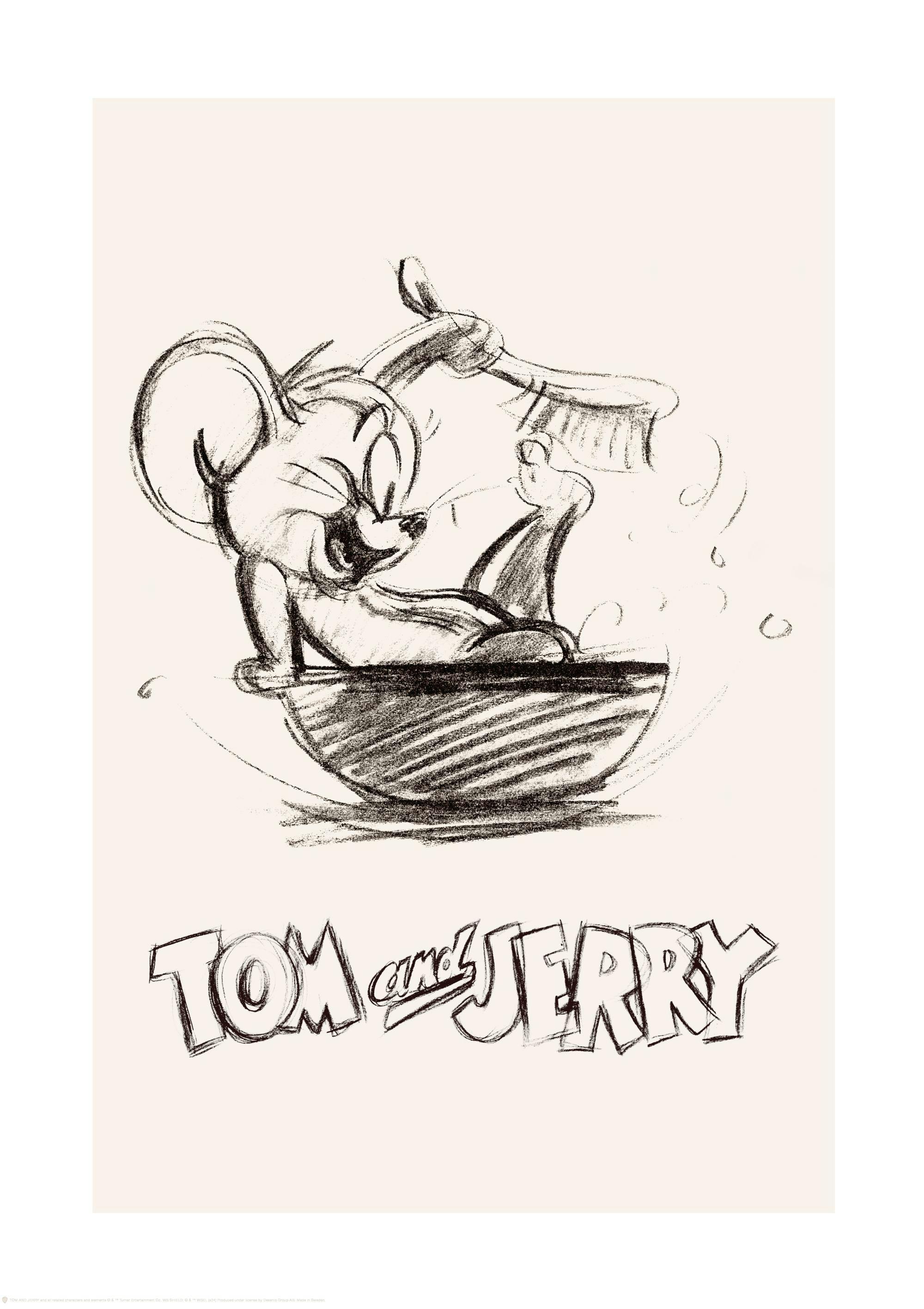 Tom & Jerry™ Sketch No1 Poster 0