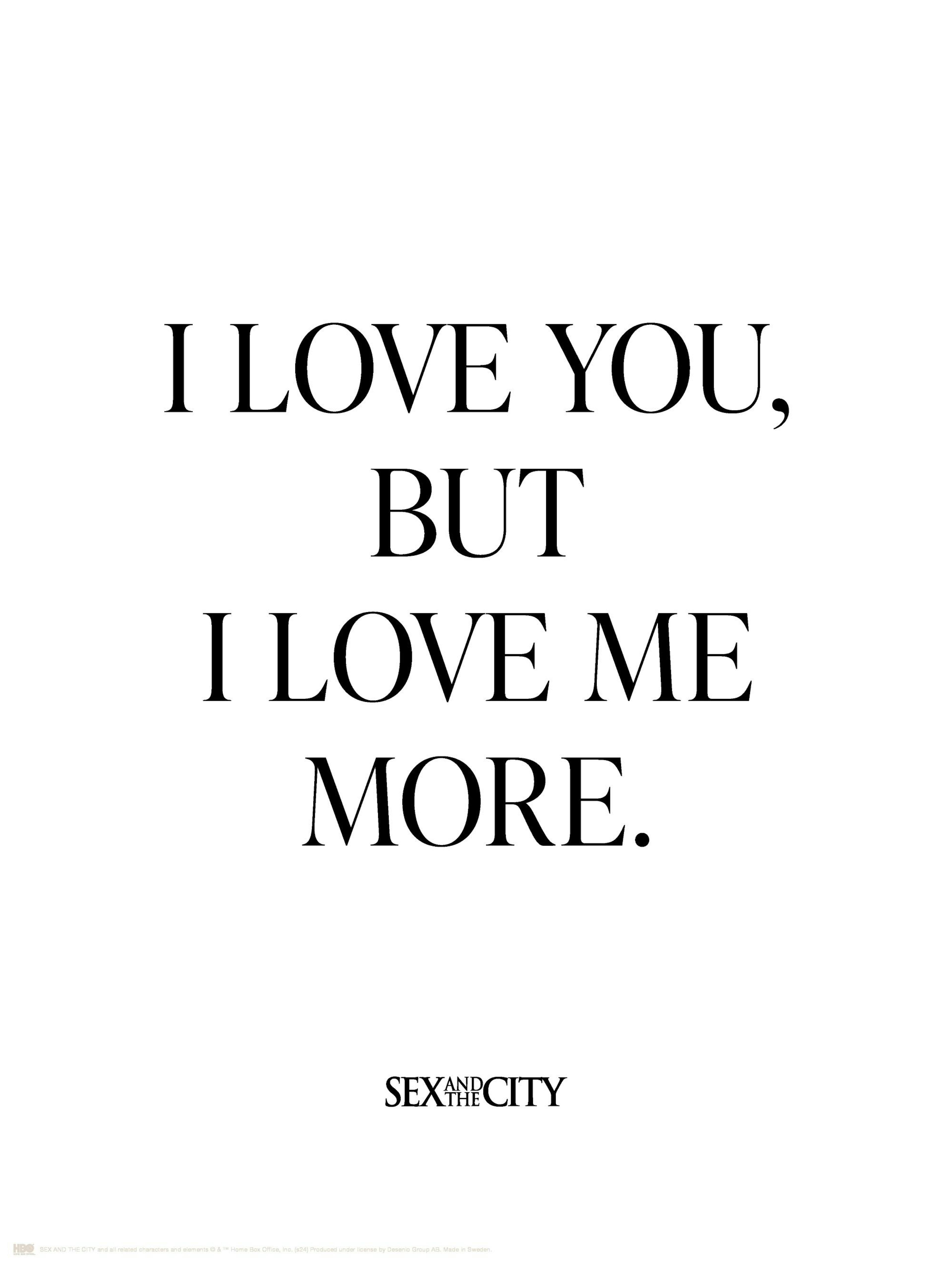 Sex and the City™ - I Love Me More Poster thumbnail