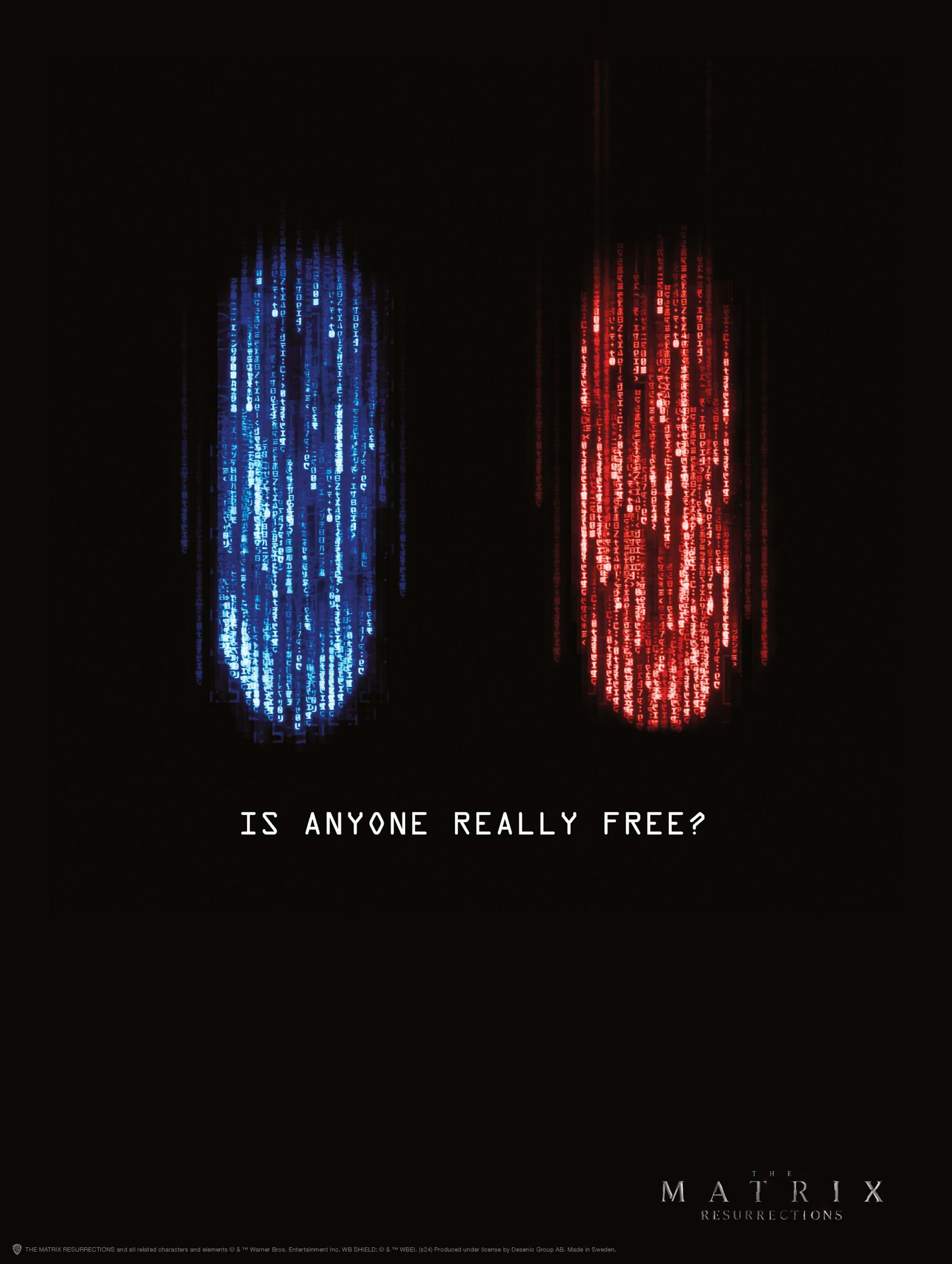 Matrix™ - Red Pill or Blue Pill Poster thumbnail