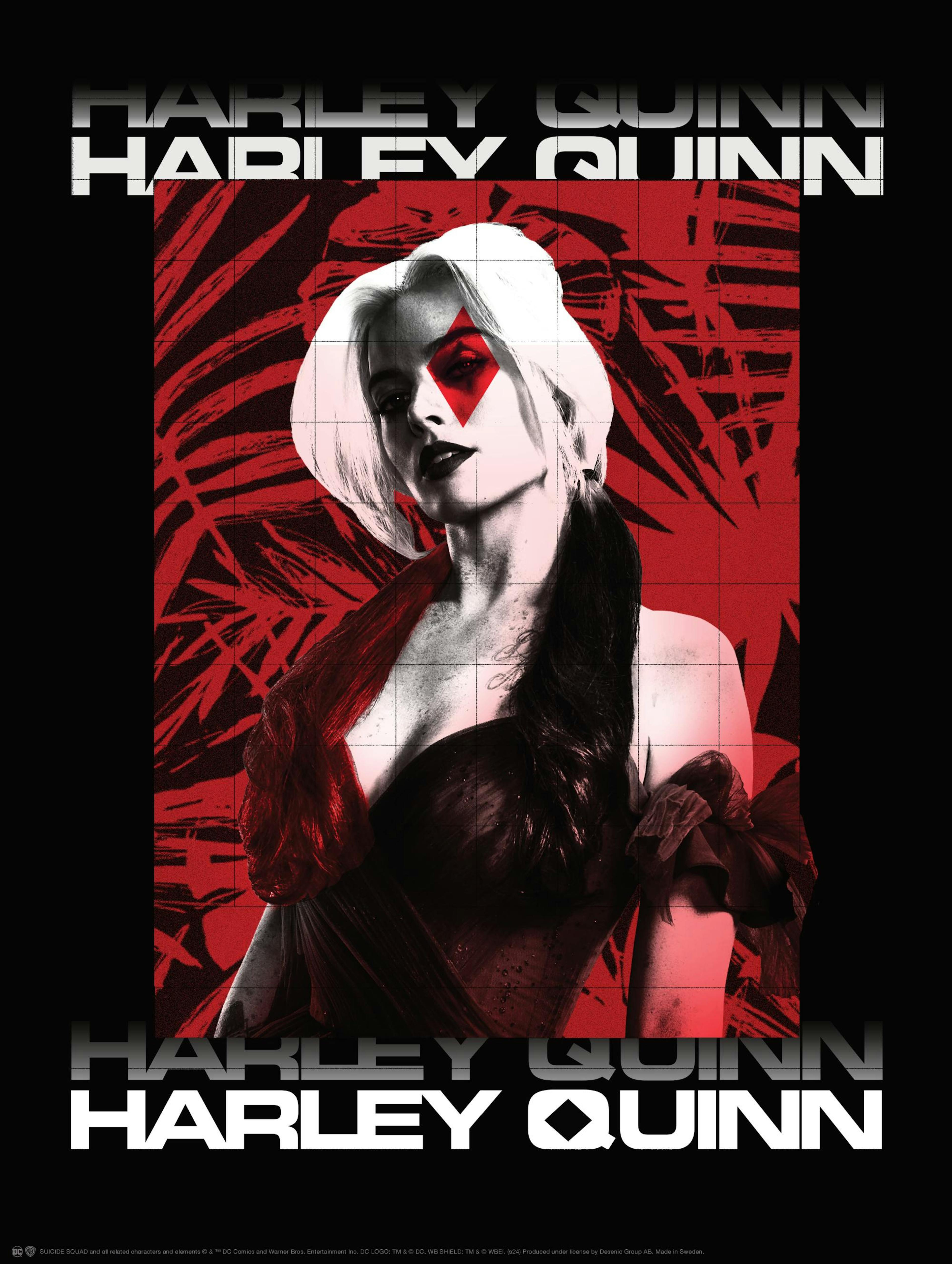 Harley Quinn™ - Red and Black Juliste thumbnail