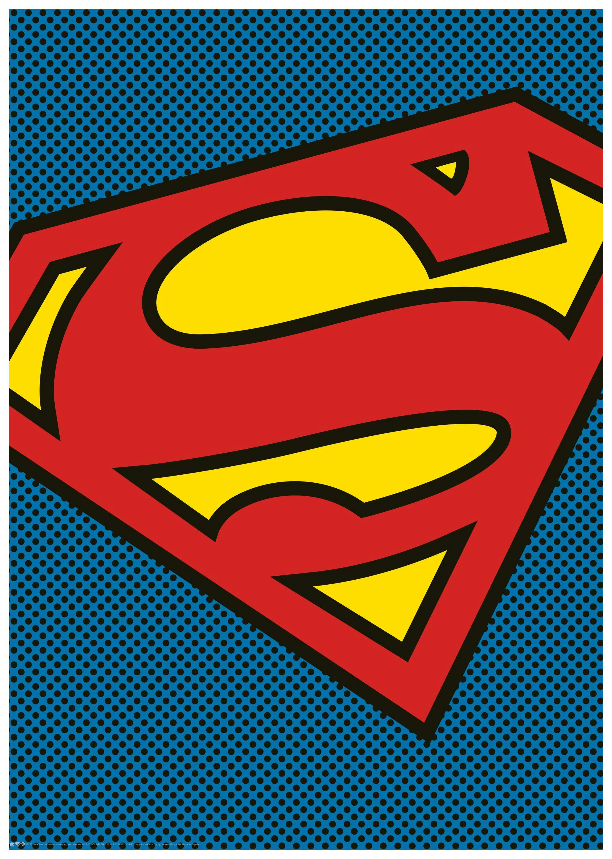Superman™ - Logo Poster (30x40 cm) - Poster Store