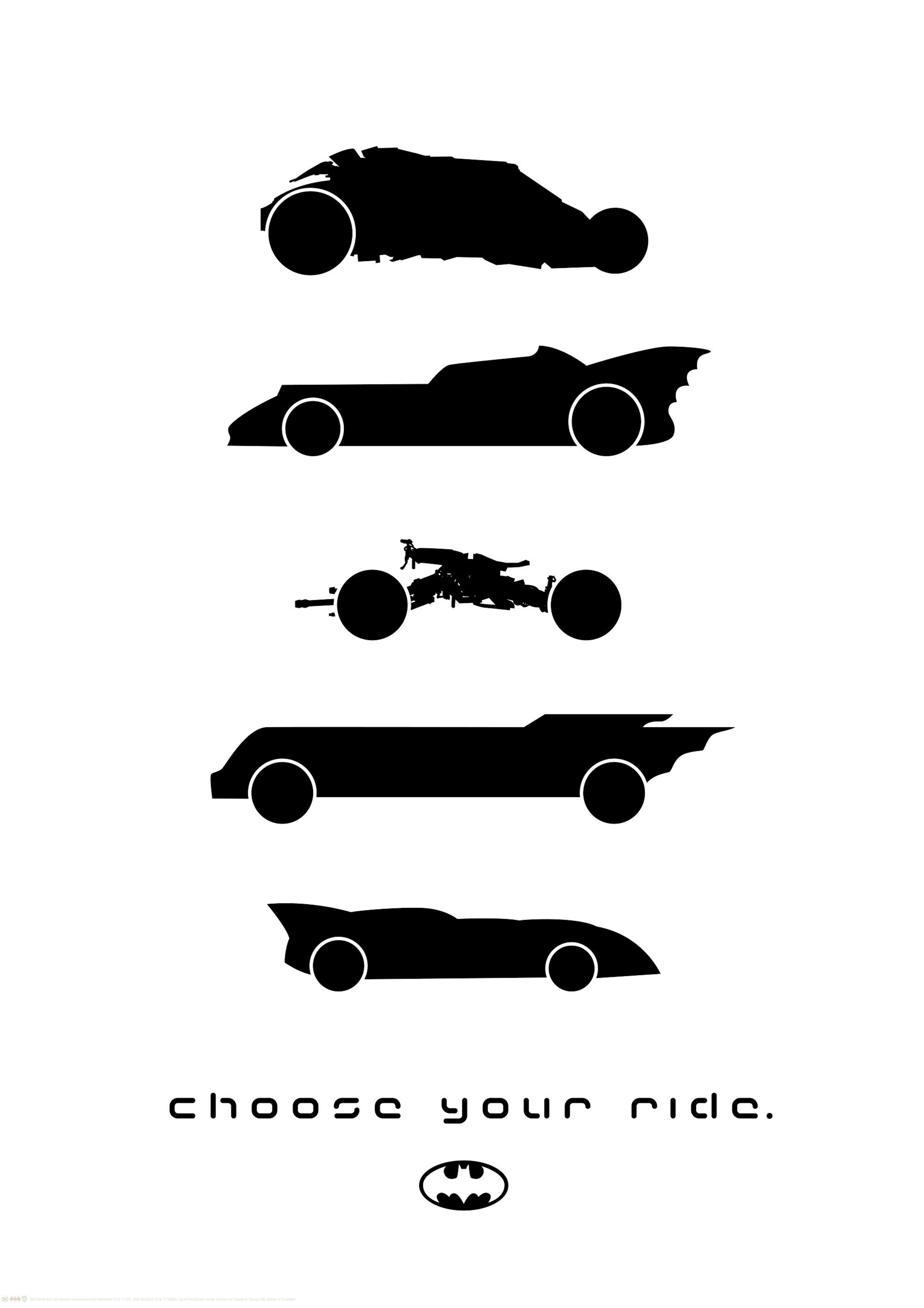 Batman™ - Choose Your Ride Poster 0