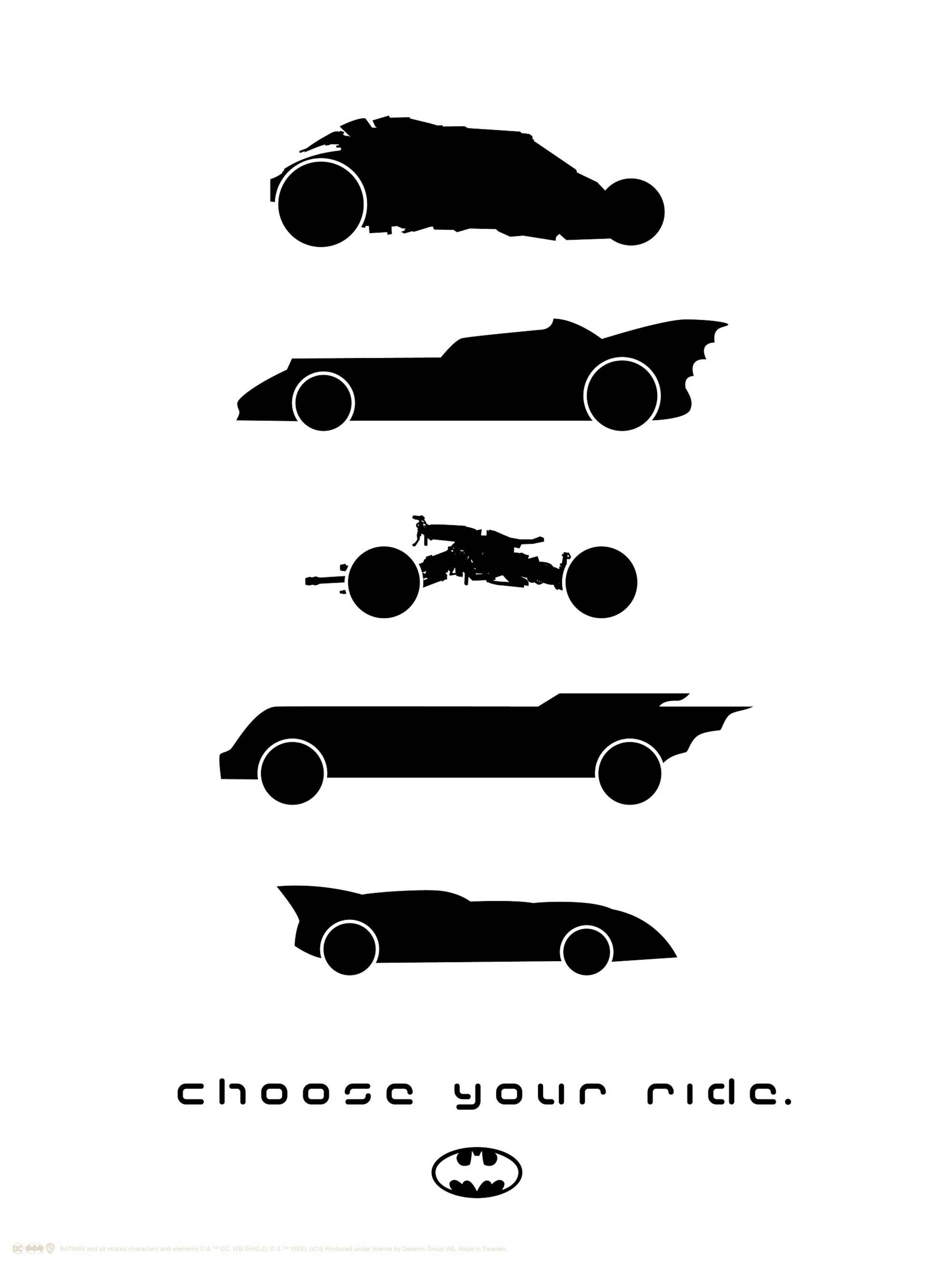 Batman™ - Choose Your Ride Affiche thumbnail