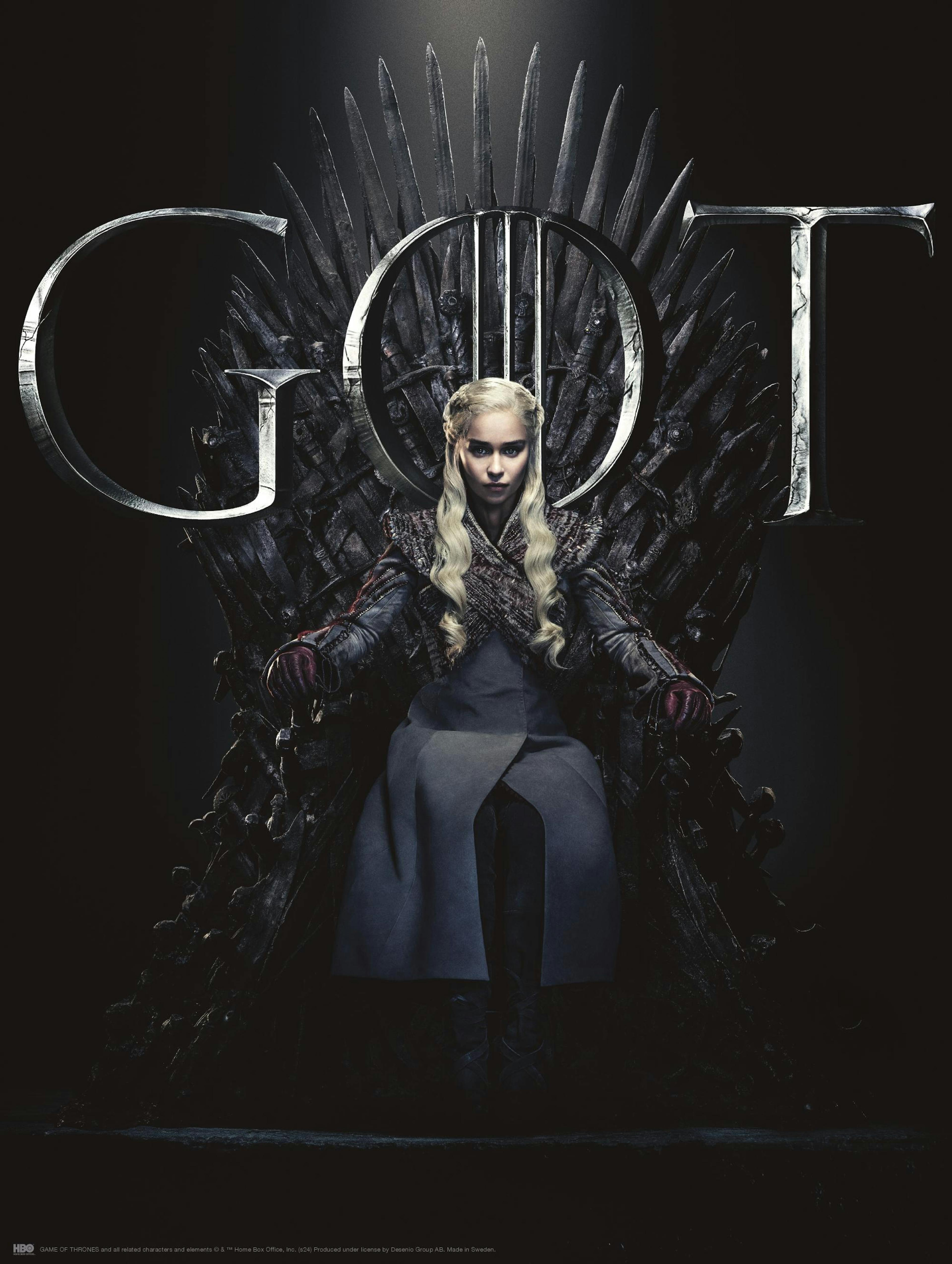 Game of Thrones™ - Daenerys on the Throne Poster thumbnail