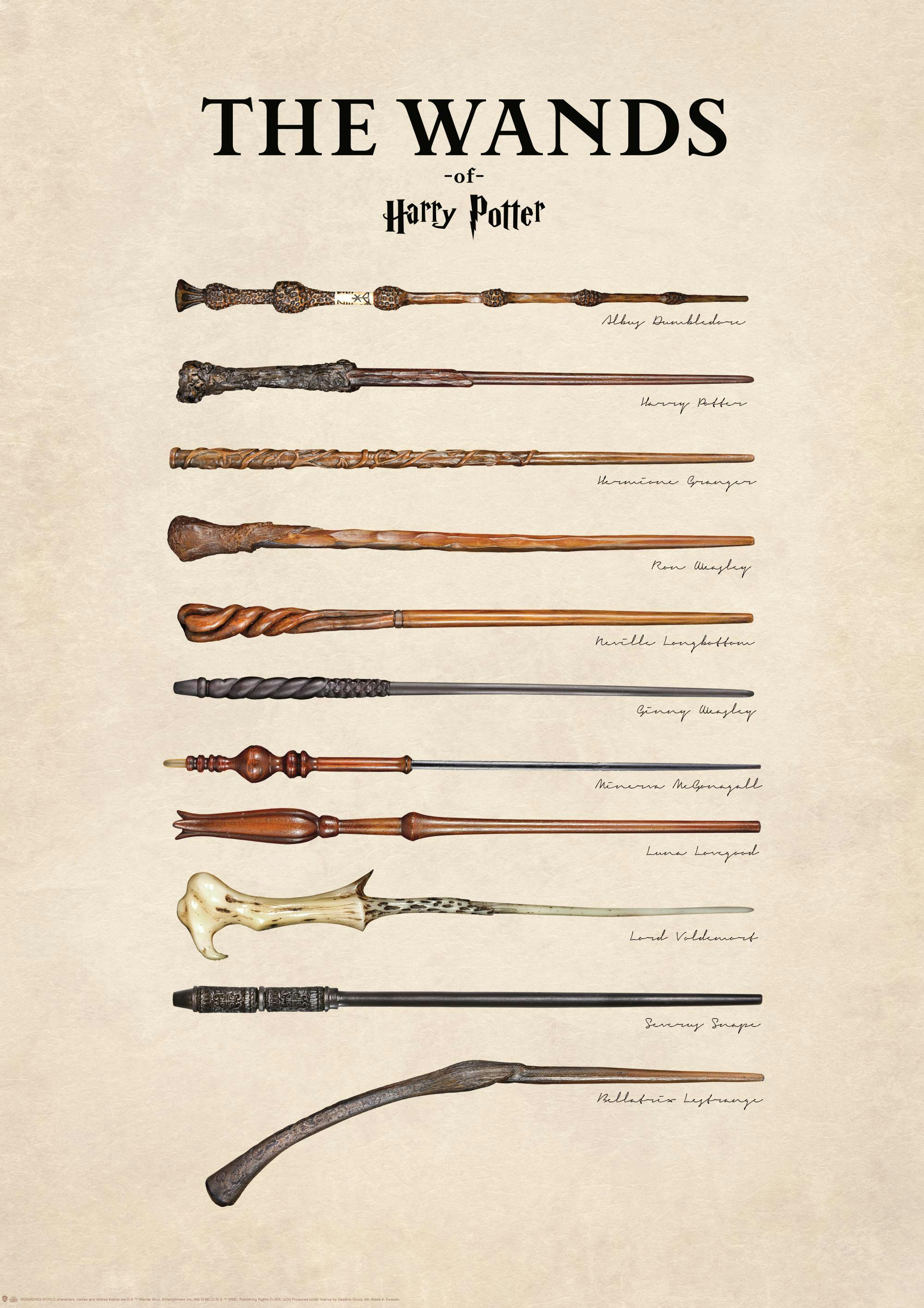Harry Potter™ - The Wands Poster 0