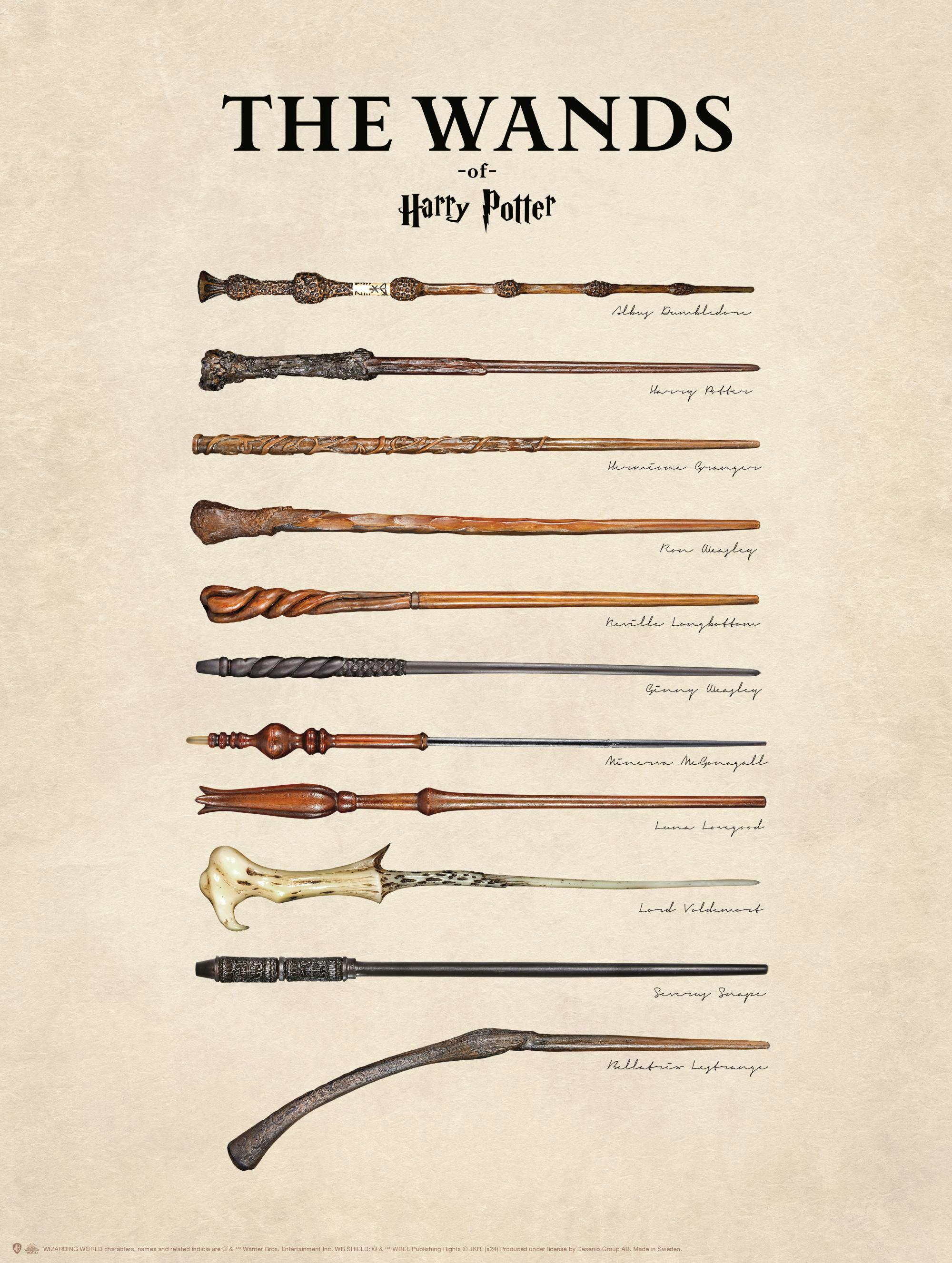 Harry Potter™ - The Wands Wand Poster | Poster Store US harry-potter-the-wands-wand-poster-poster-store-us