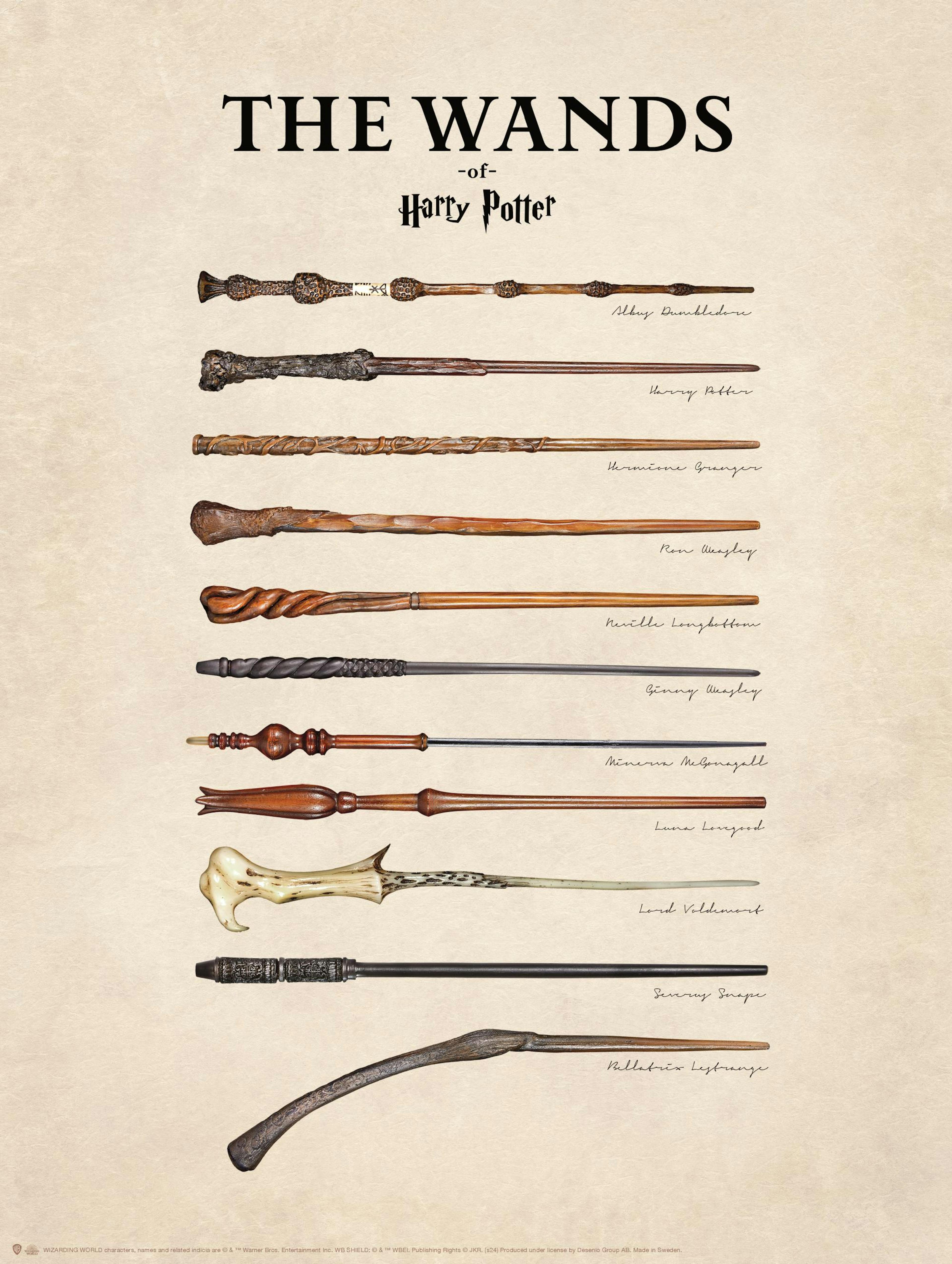 Harry Potter™ - The Wands Poster thumbnail