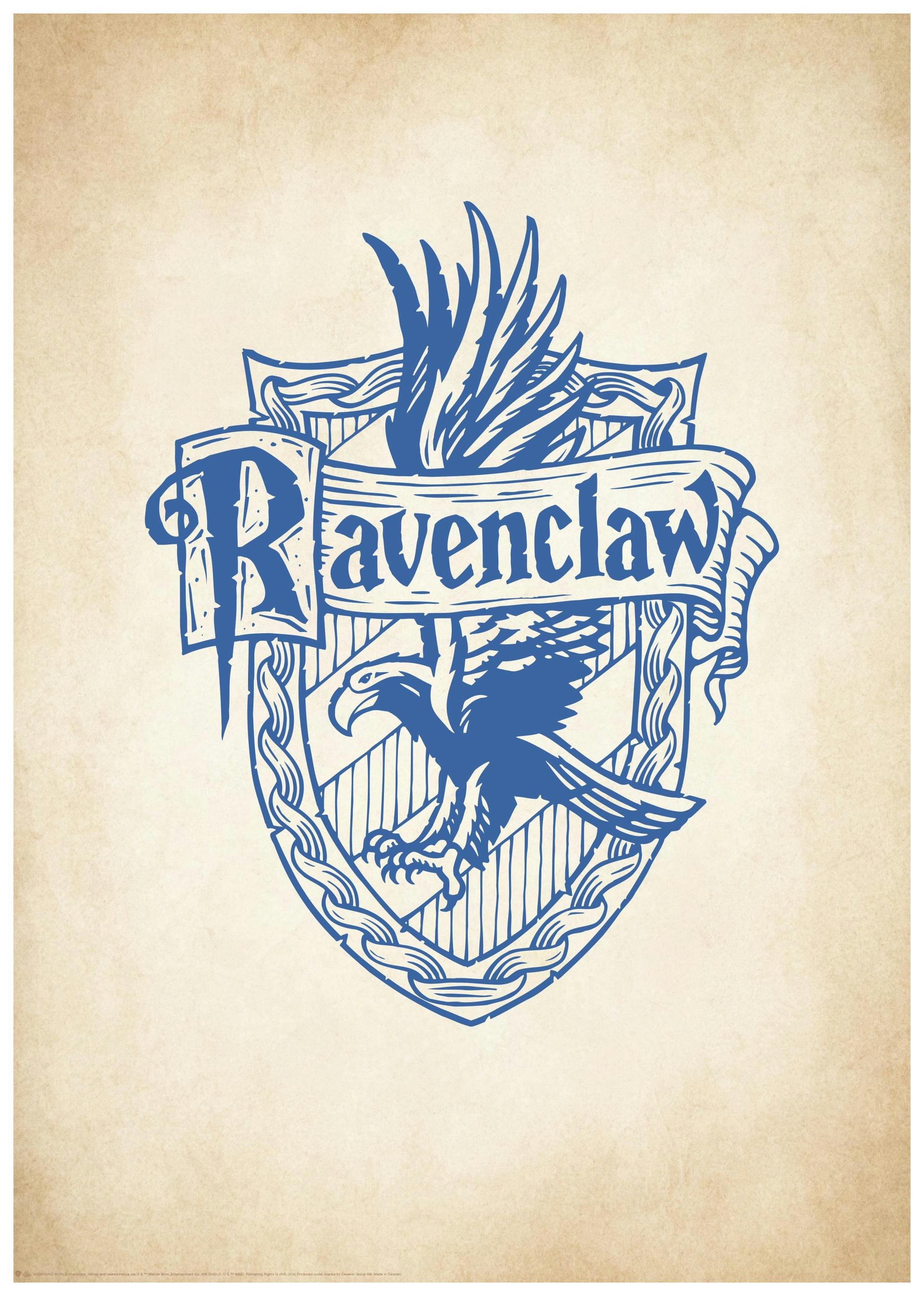 Harry Potter™ - Ravenclaw Plakat (30x40 cm) - Poster Store