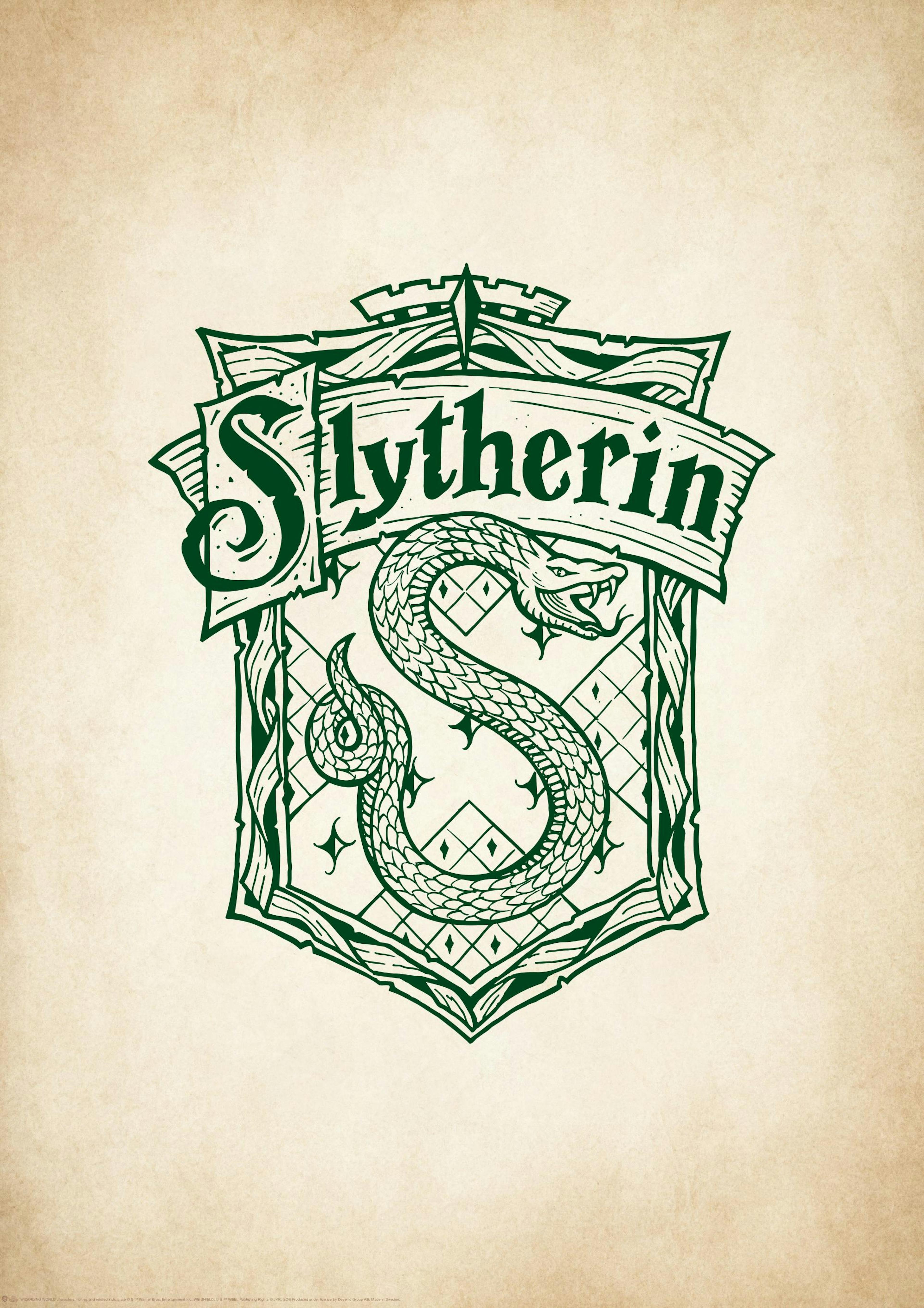 Harry Potter™ - Slytherin Plakát 0