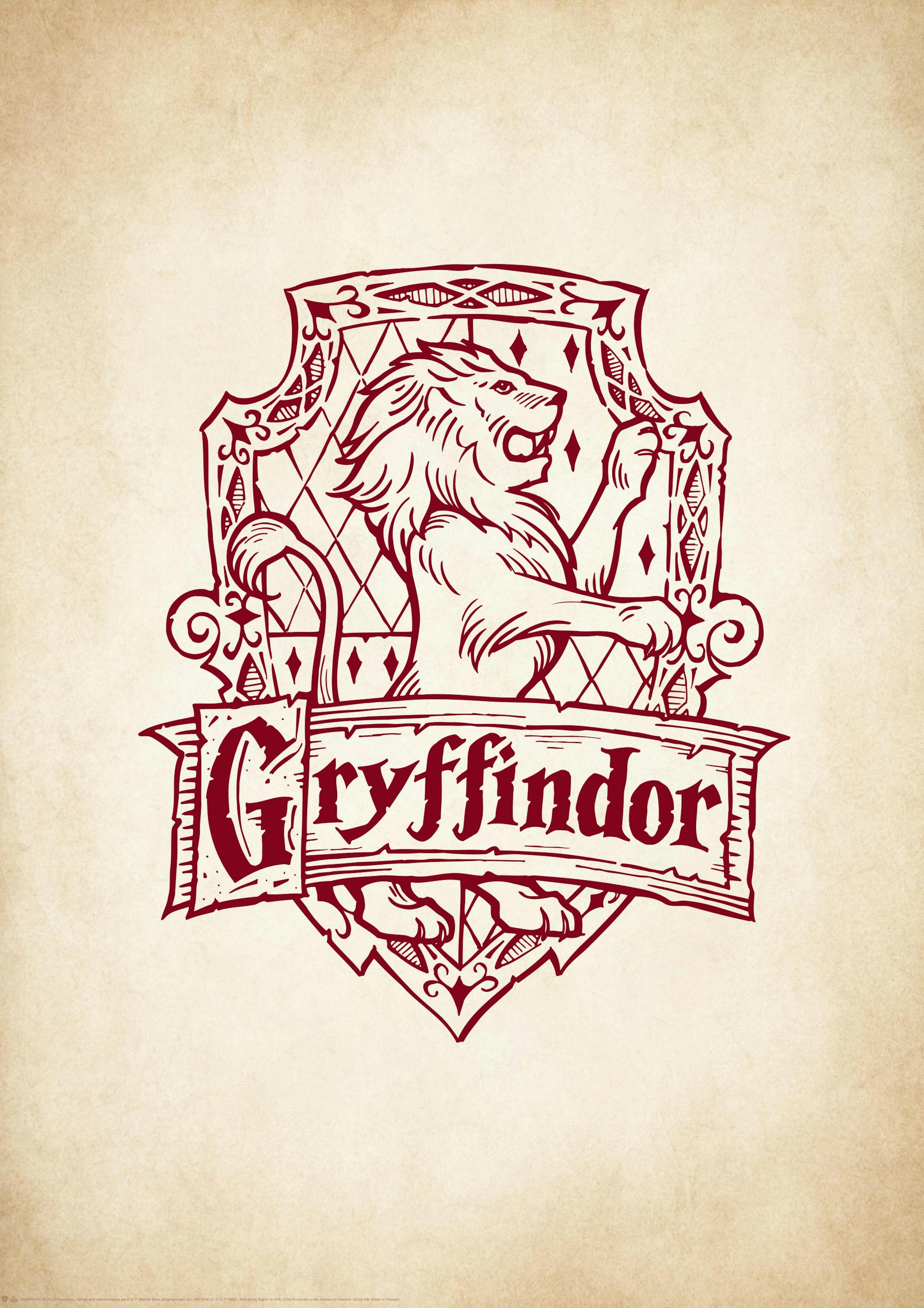 Harry Potter™ - Gryffindor Plakát 0