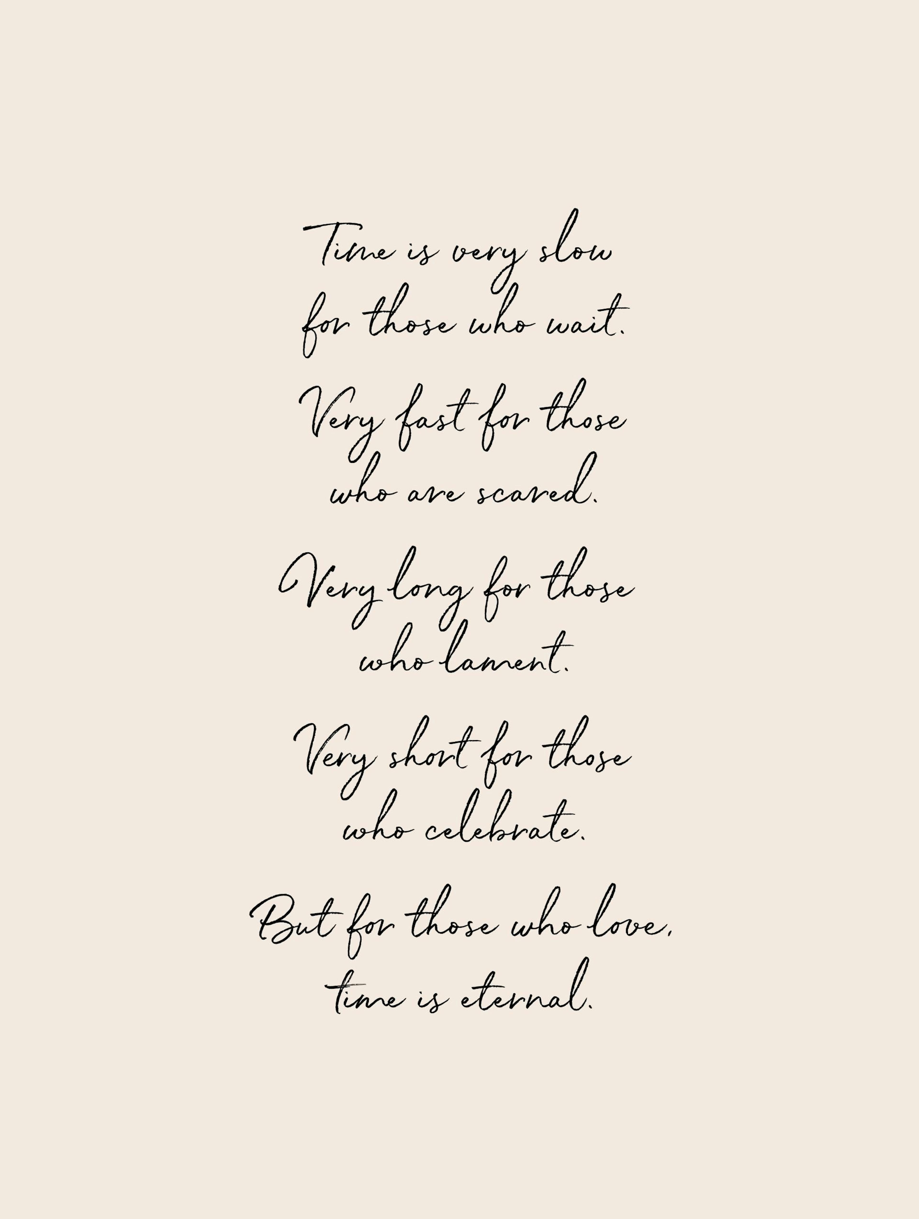 Time Is Eternal Poster 0