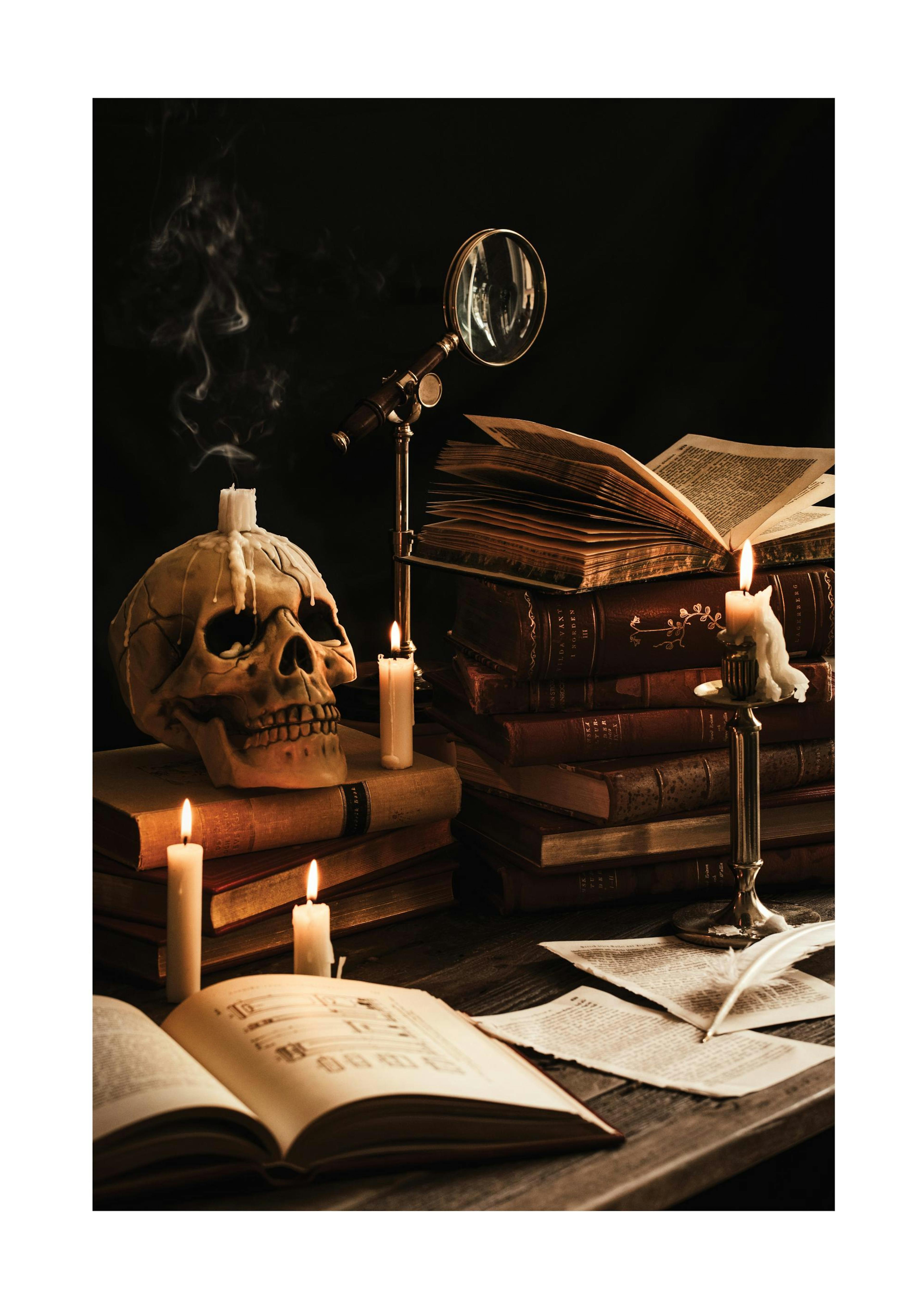 Mystieke werkplek Poster 0