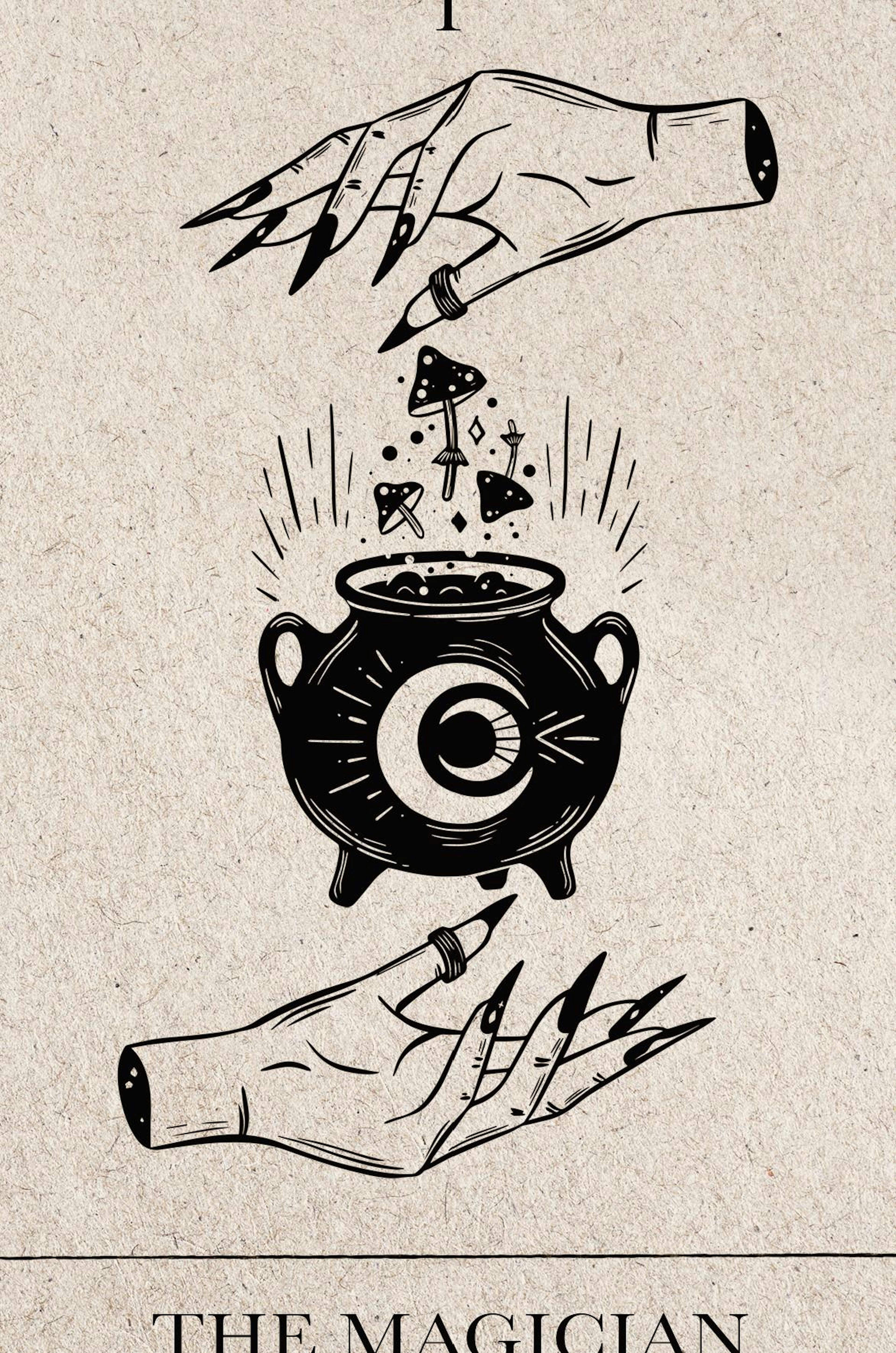 The Magician Tarot Poster thumbnail