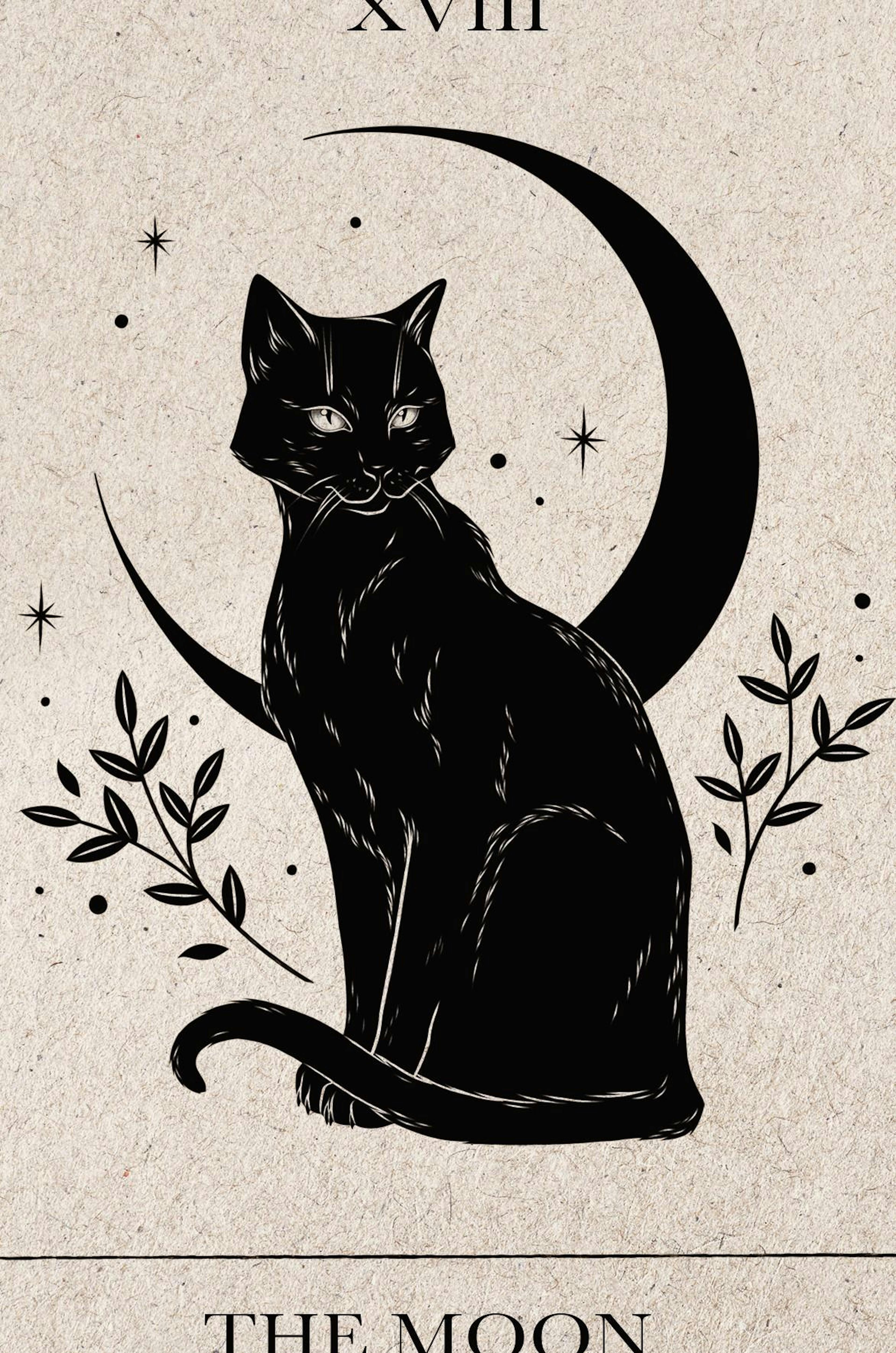 Der Mond Tarot Poster thumbnail