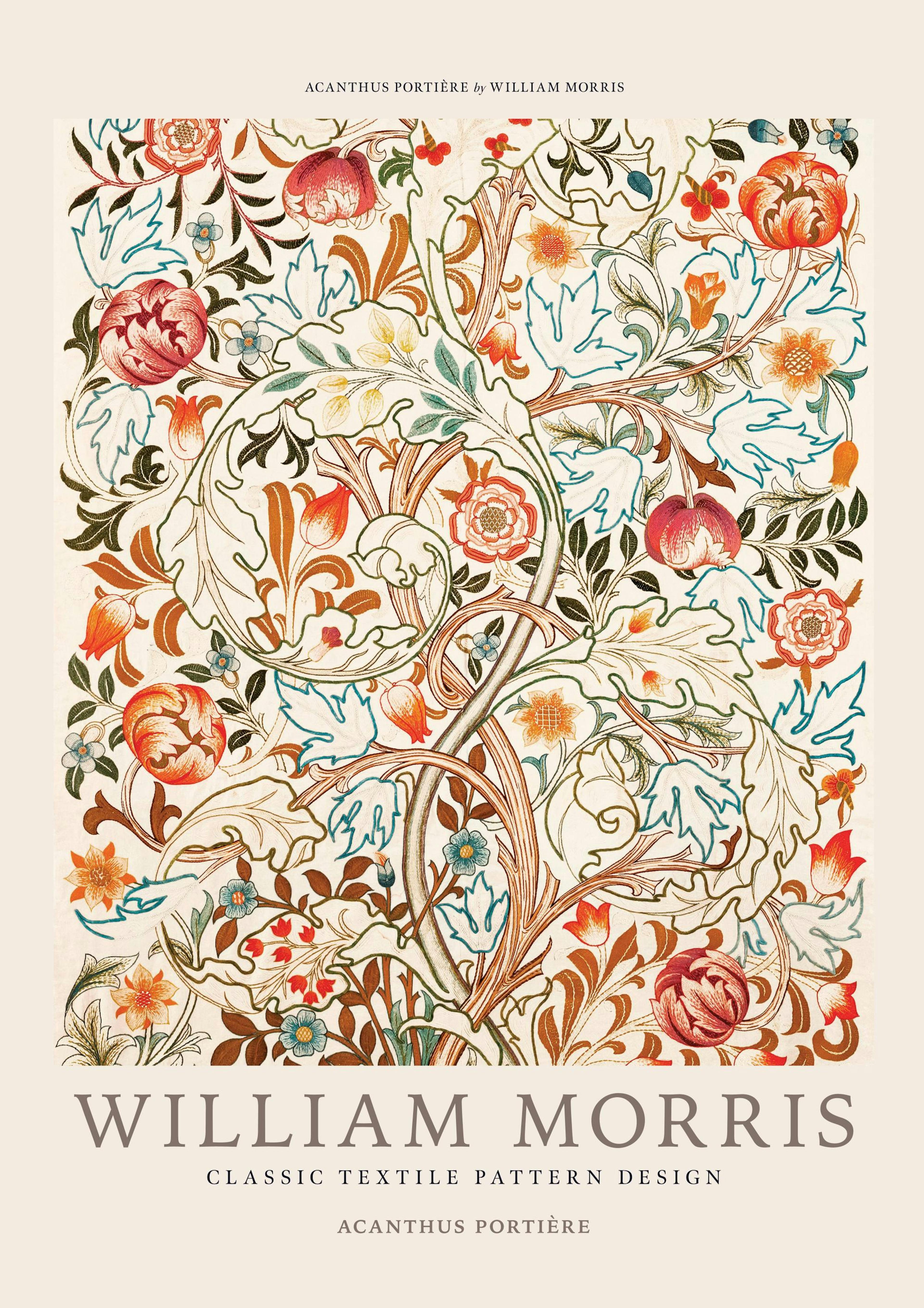 William Morris - Acanthus Portière Poster 0