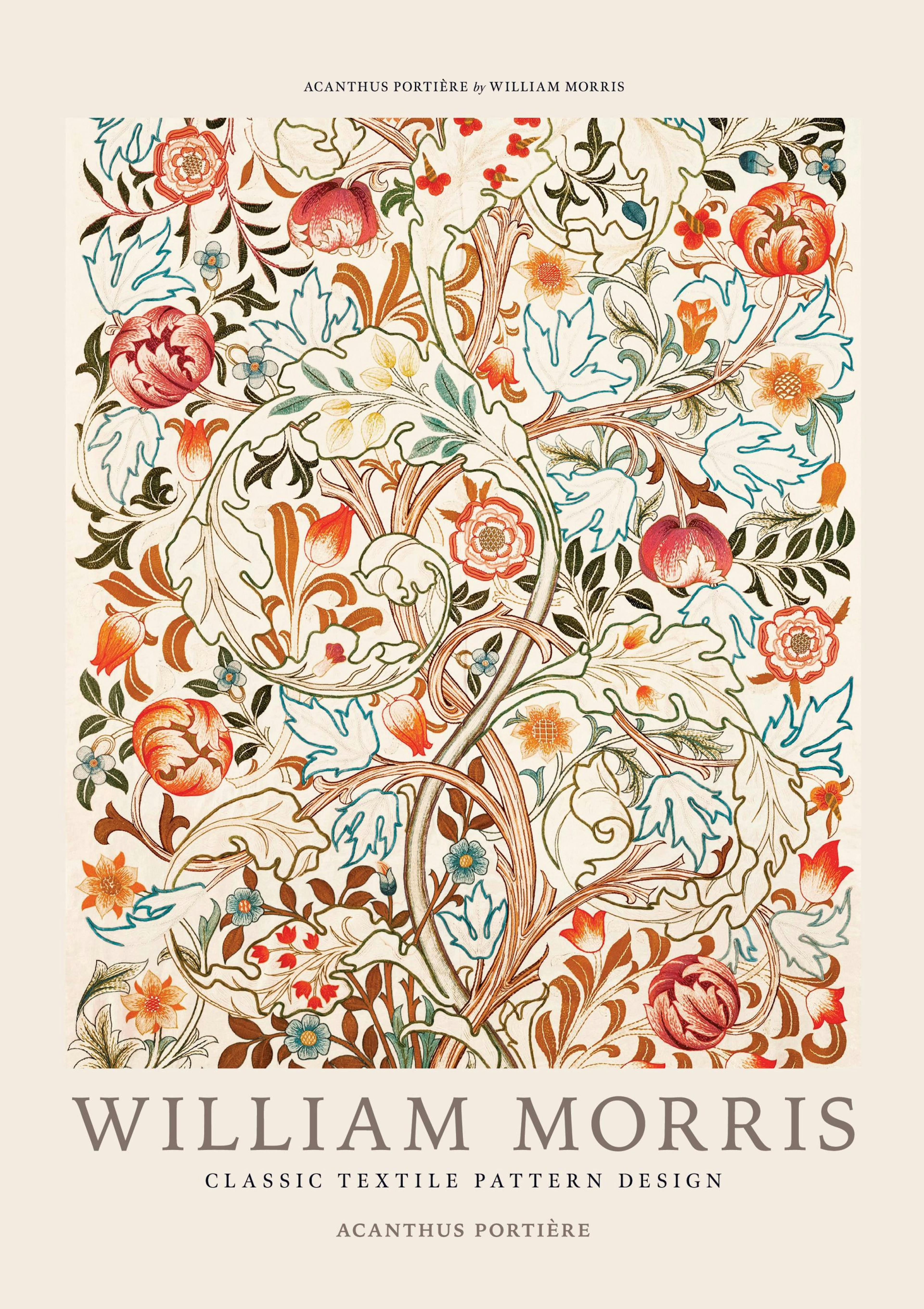 William Morris - Acanthus Portière Poster thumbnail