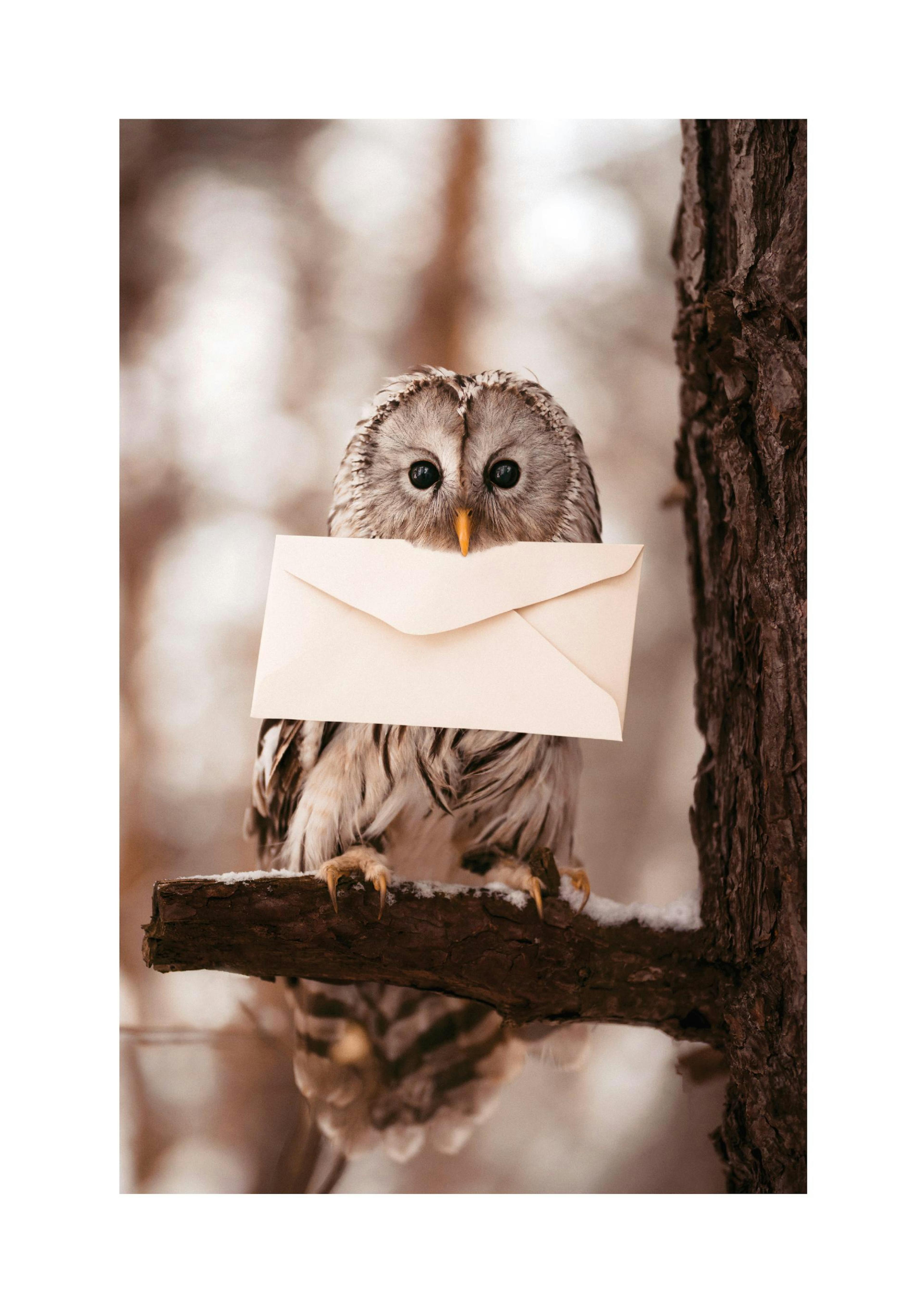 Letter Owl Poster thumbnail