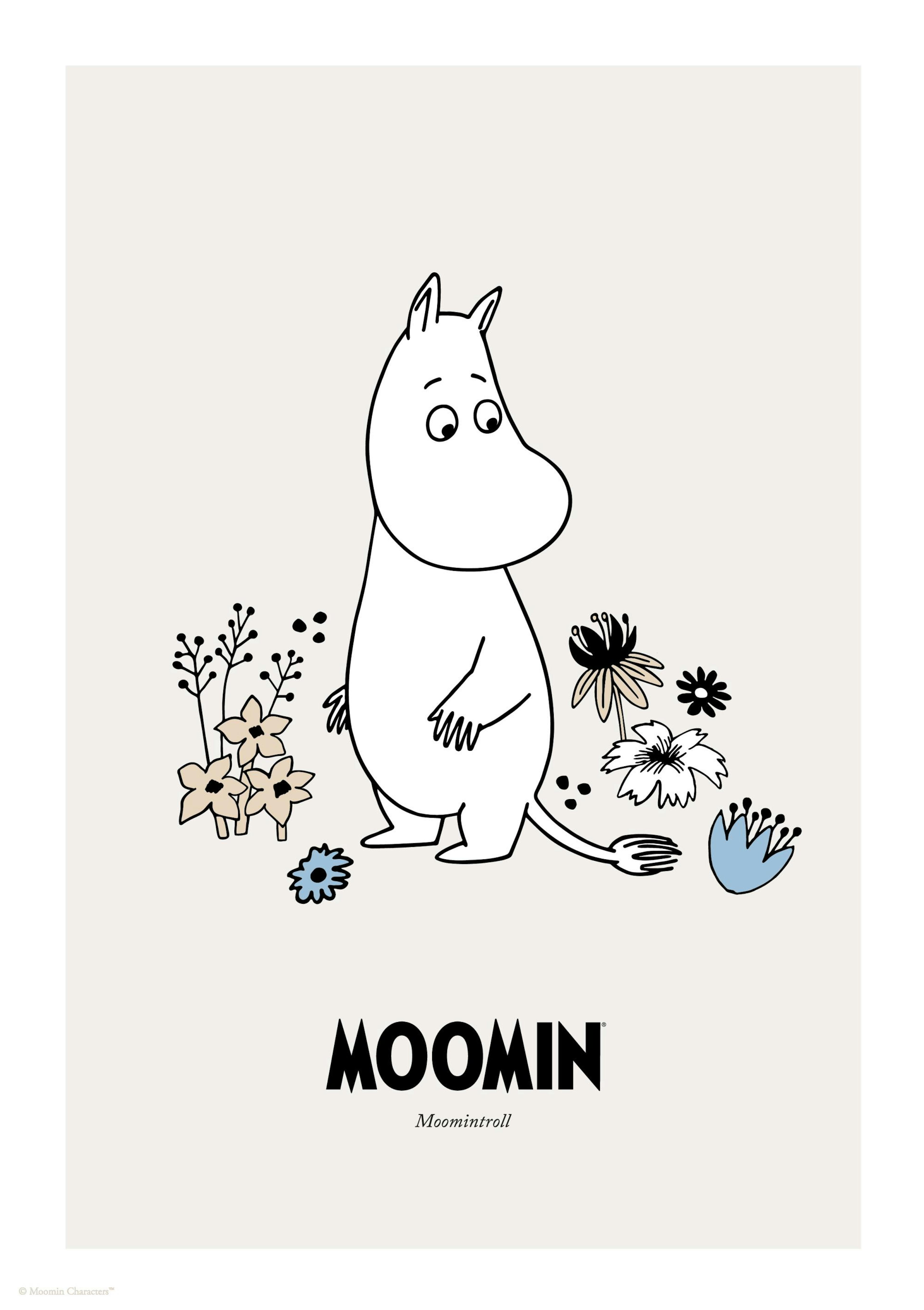 Moomin - Moomintroll Poster thumbnail