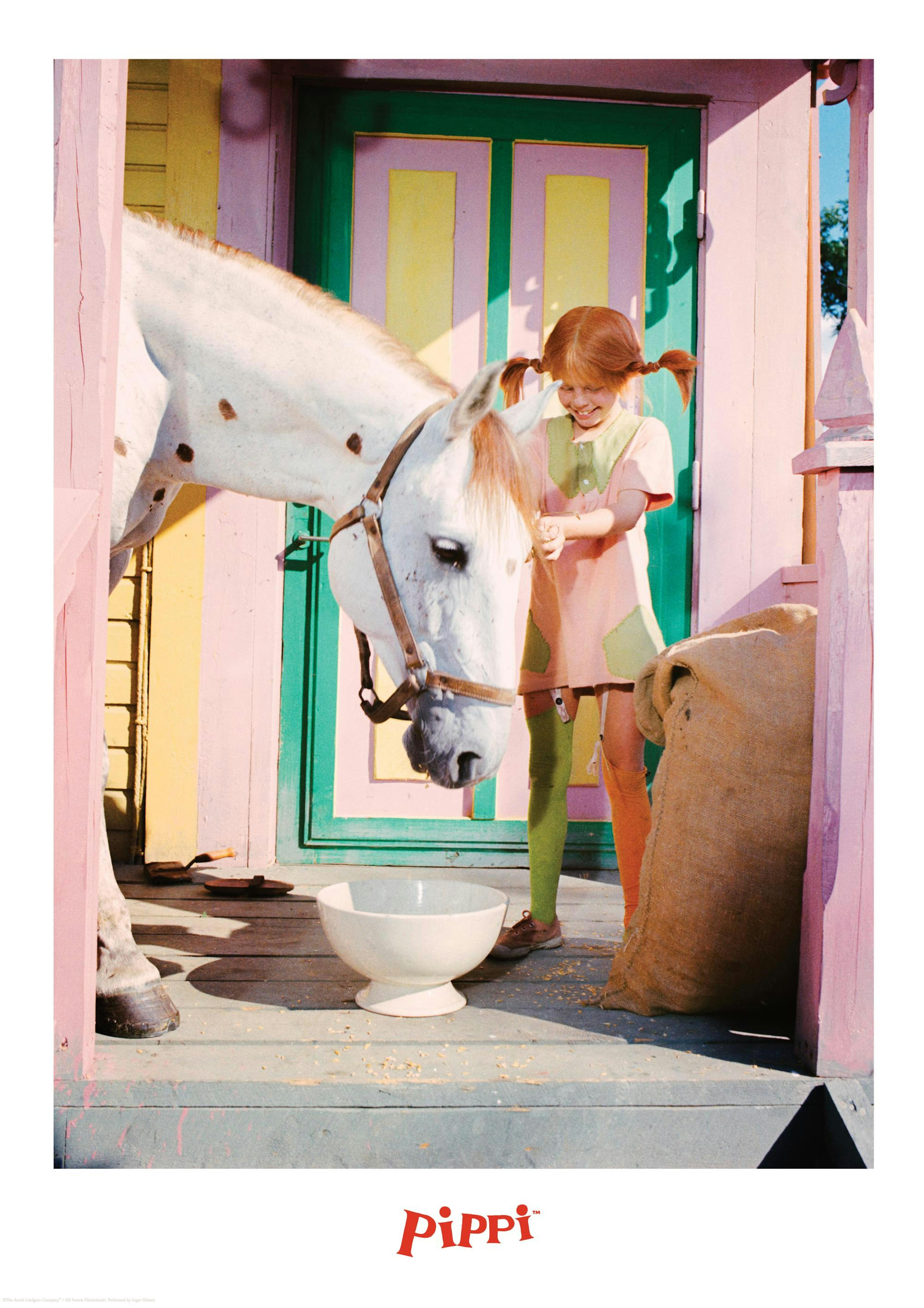 Poster Pippi Calzelunghe and the Horse 0