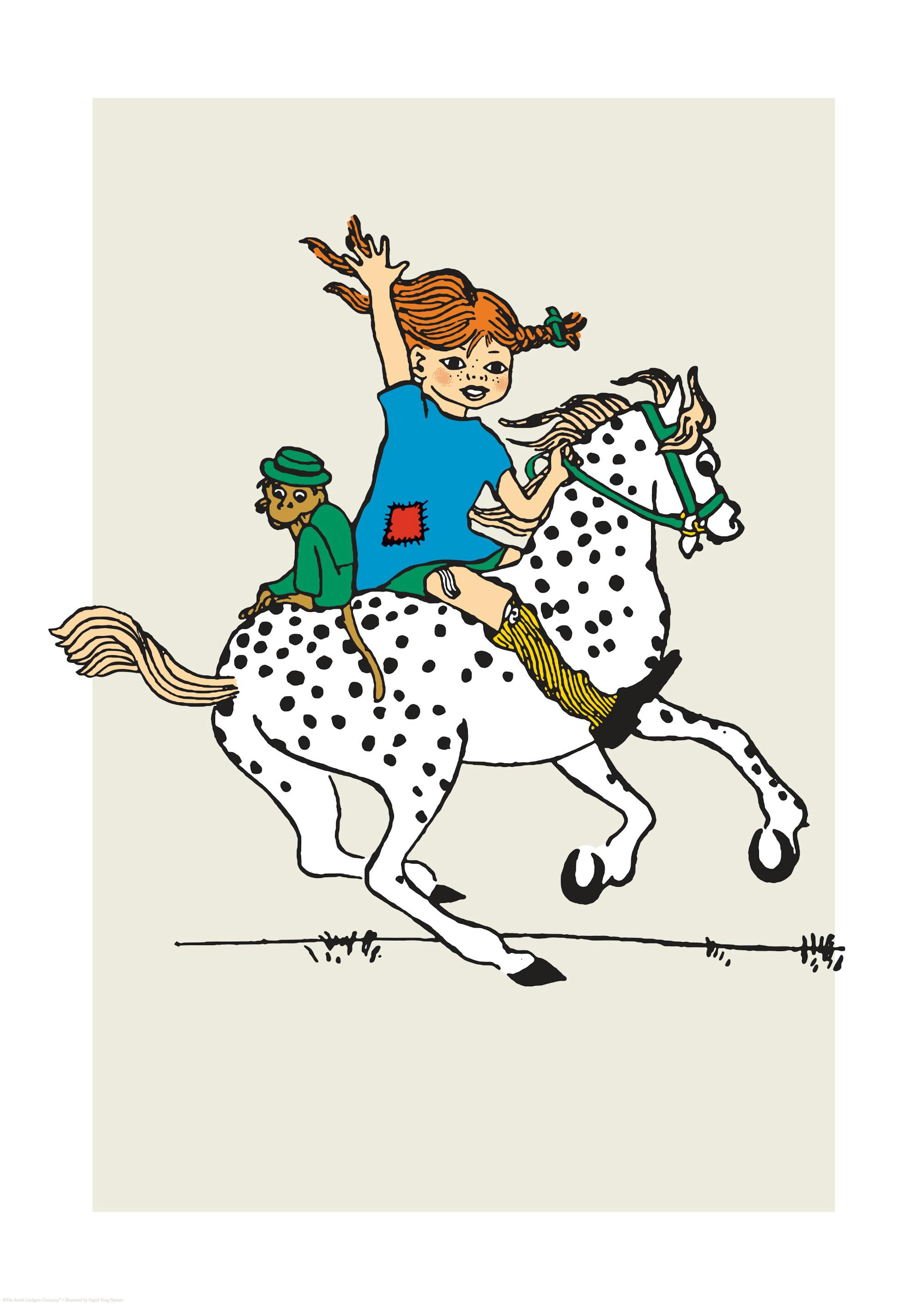 Fifi Brindacier à Cheval Affiche 0