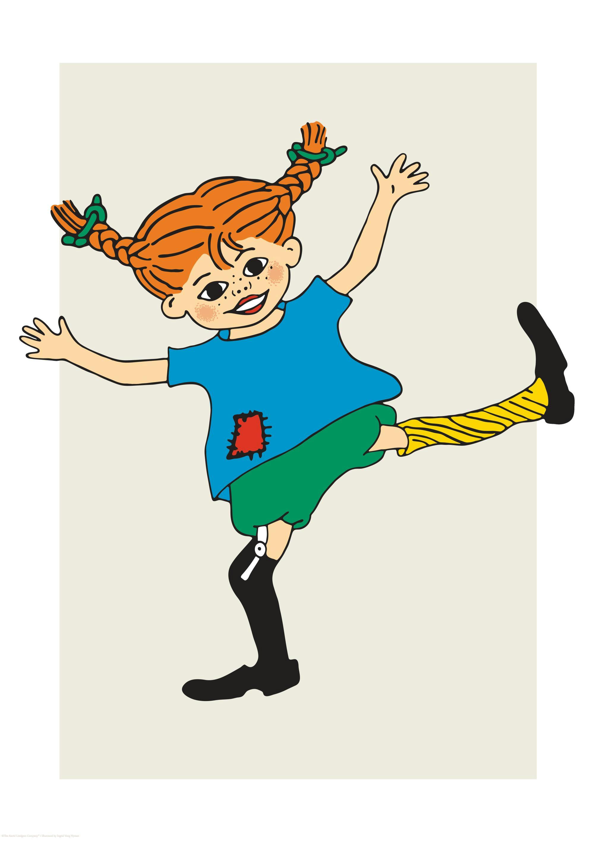 Fifi Brindacier Illustration Affiche 0