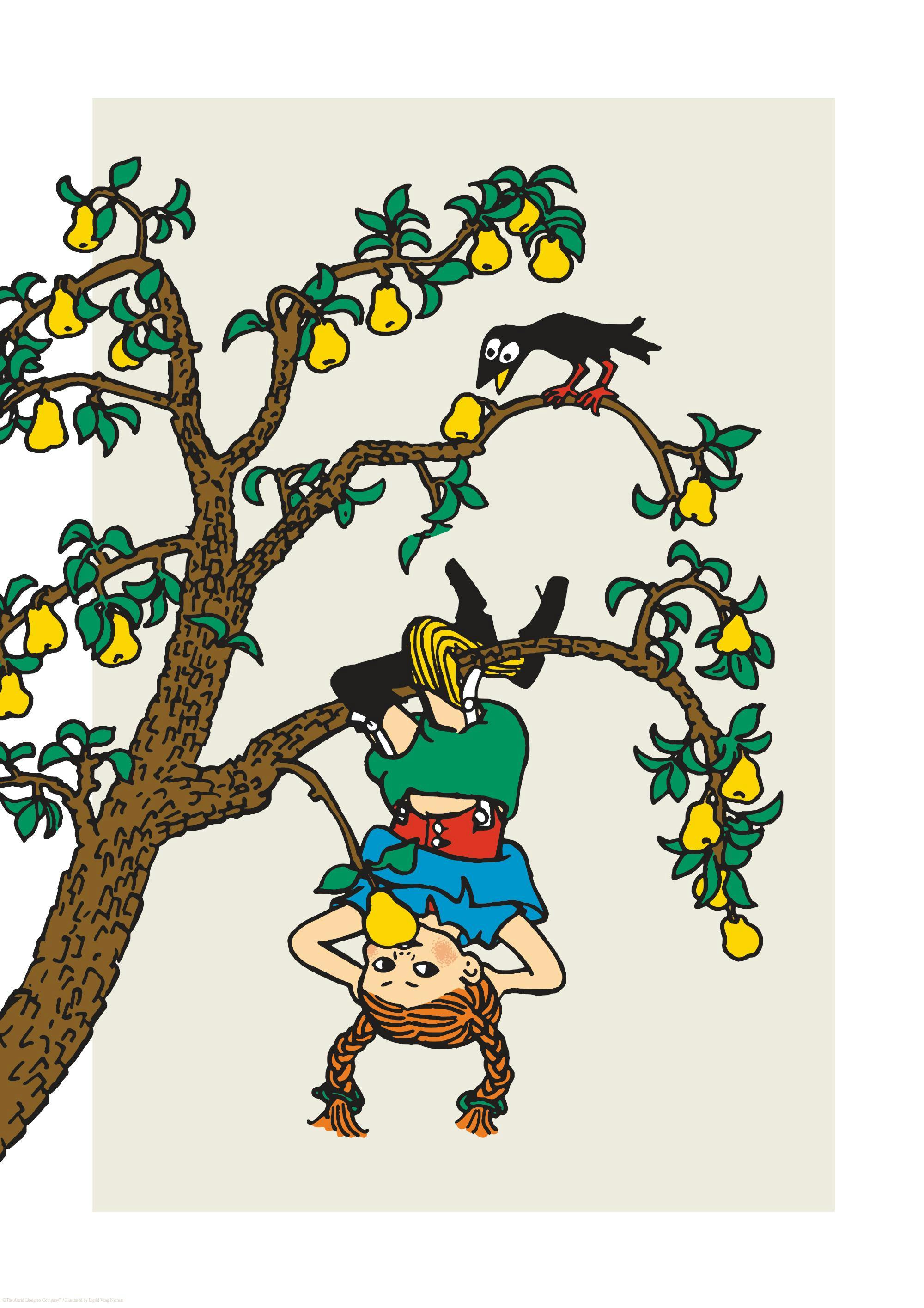 Pippi Longstocking in the Tree Poster 0