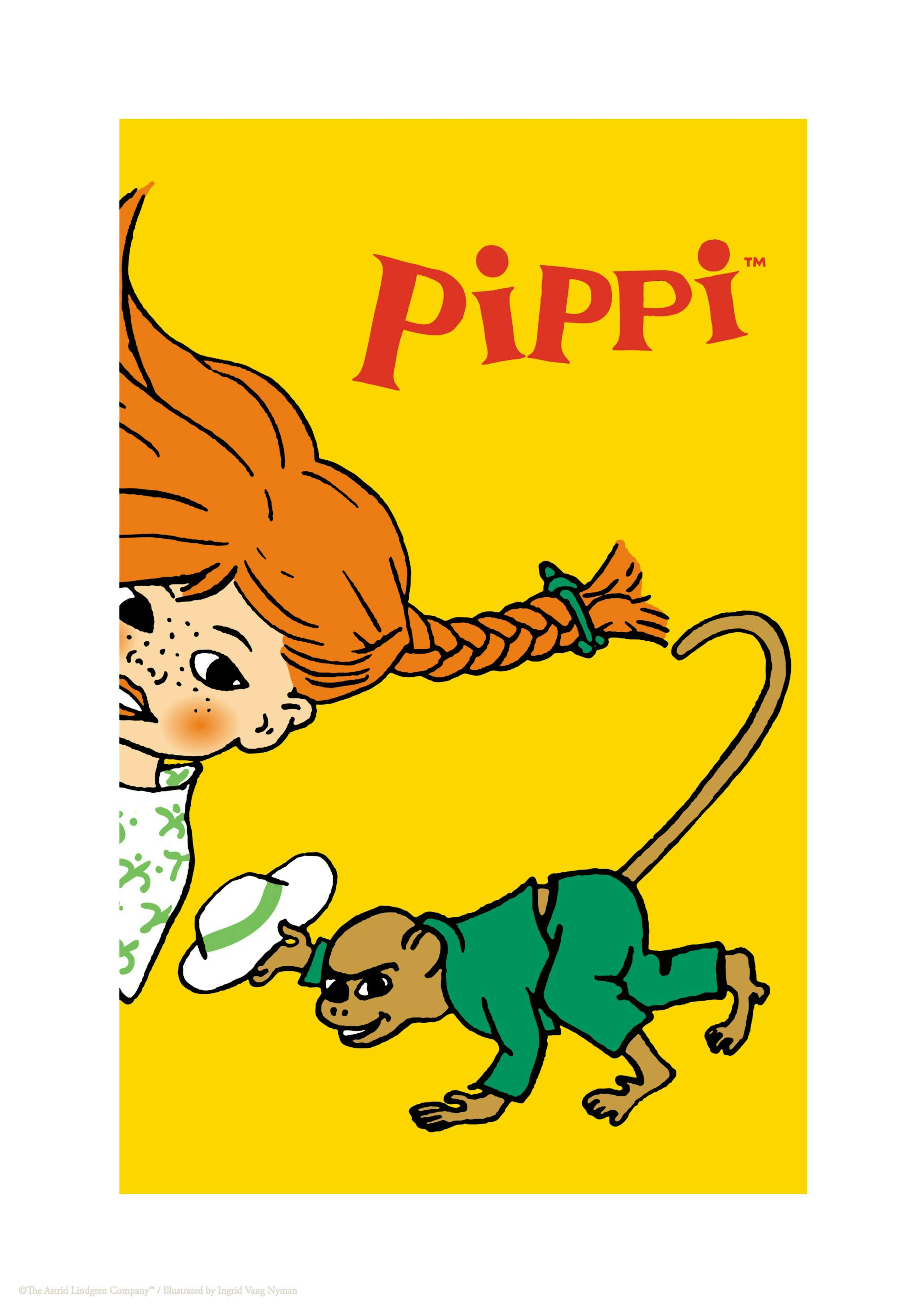 Pippi Longstocking and Mr Nilsson Poster thumbnail
