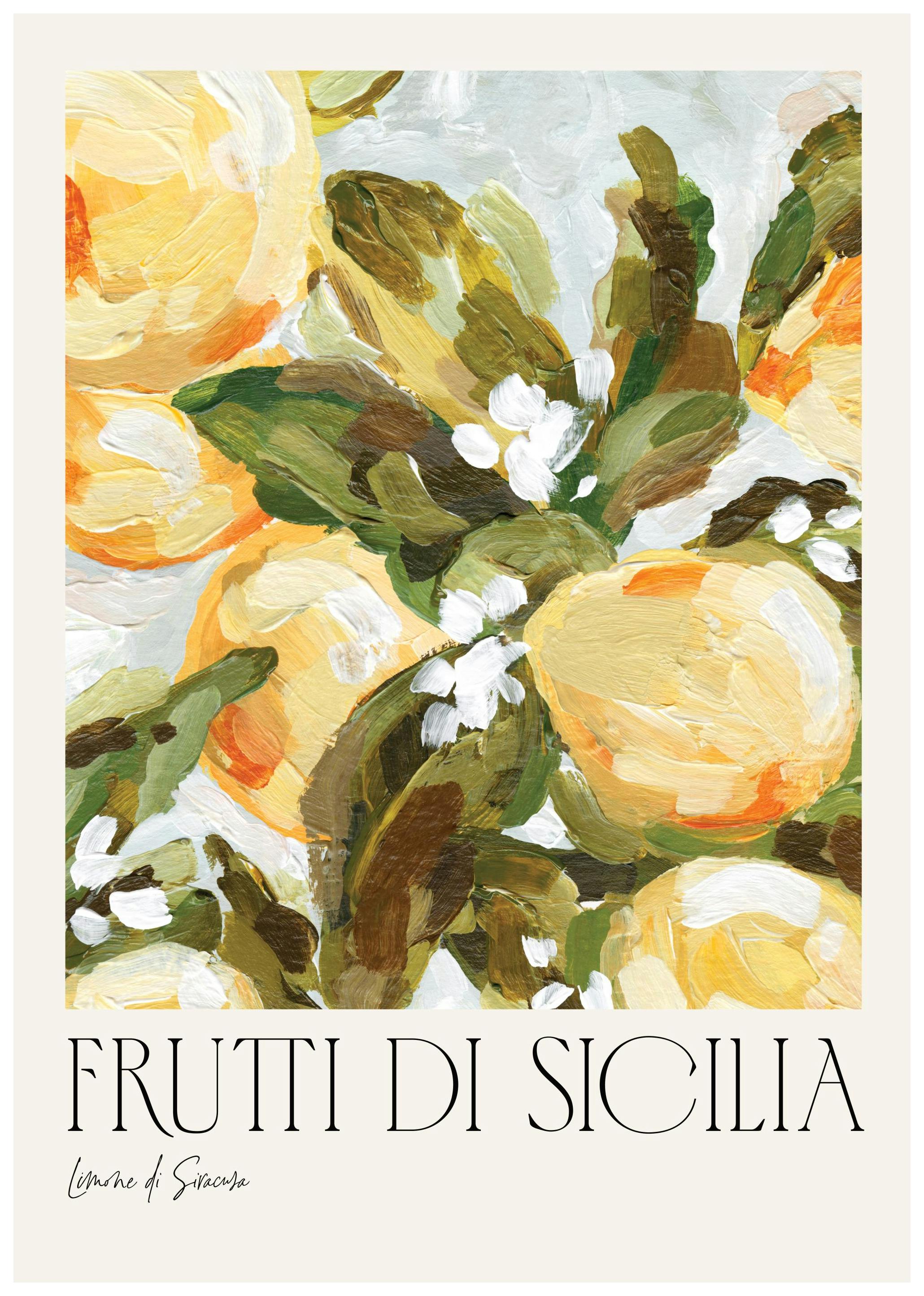 Prints Frutti Di Sicilia No2 Poster (21x30 cm) - Poster Store