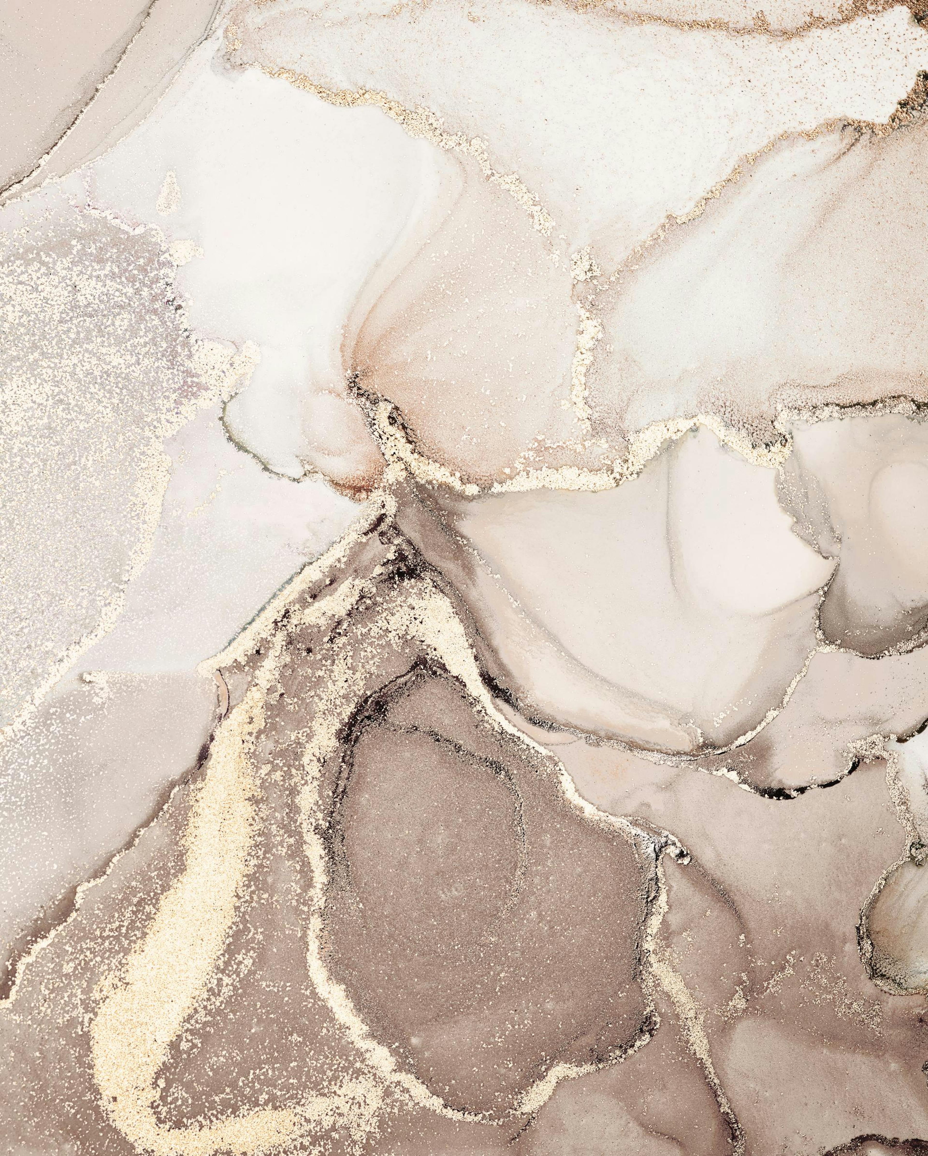 Poster Abstract Beige Marble No2 0