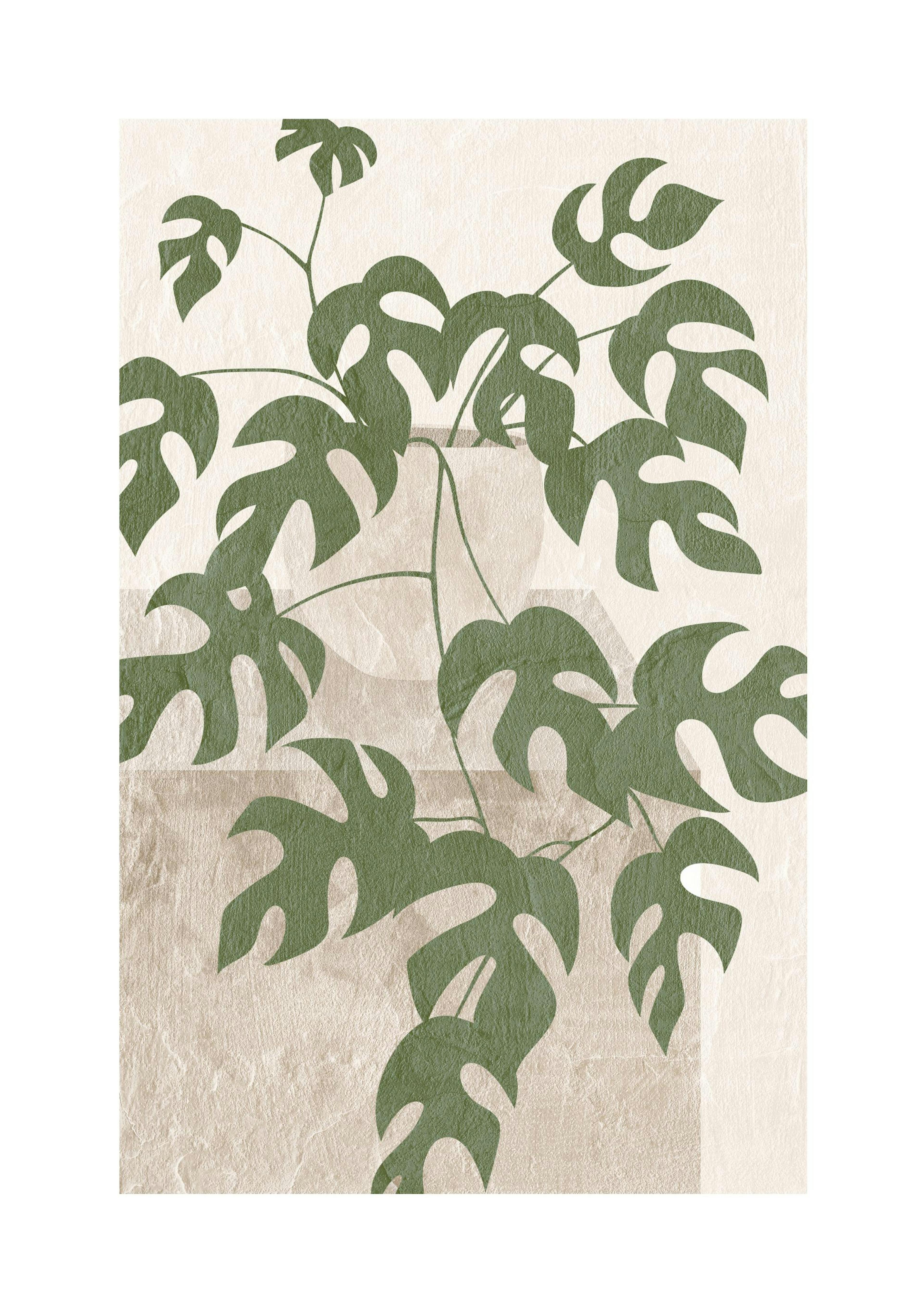 Monstera Illustration Poster thumbnail