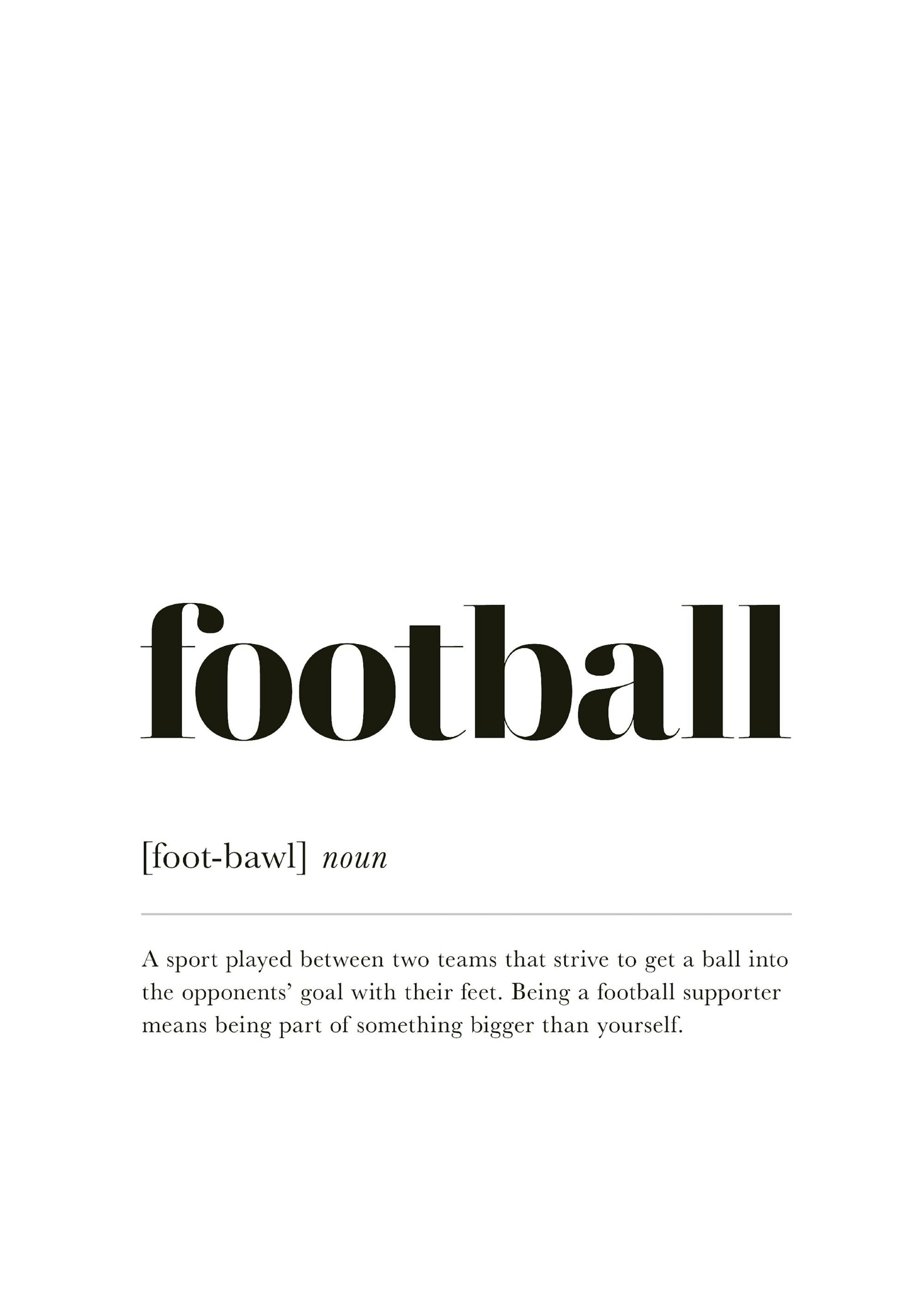 Fotboll Poster 0