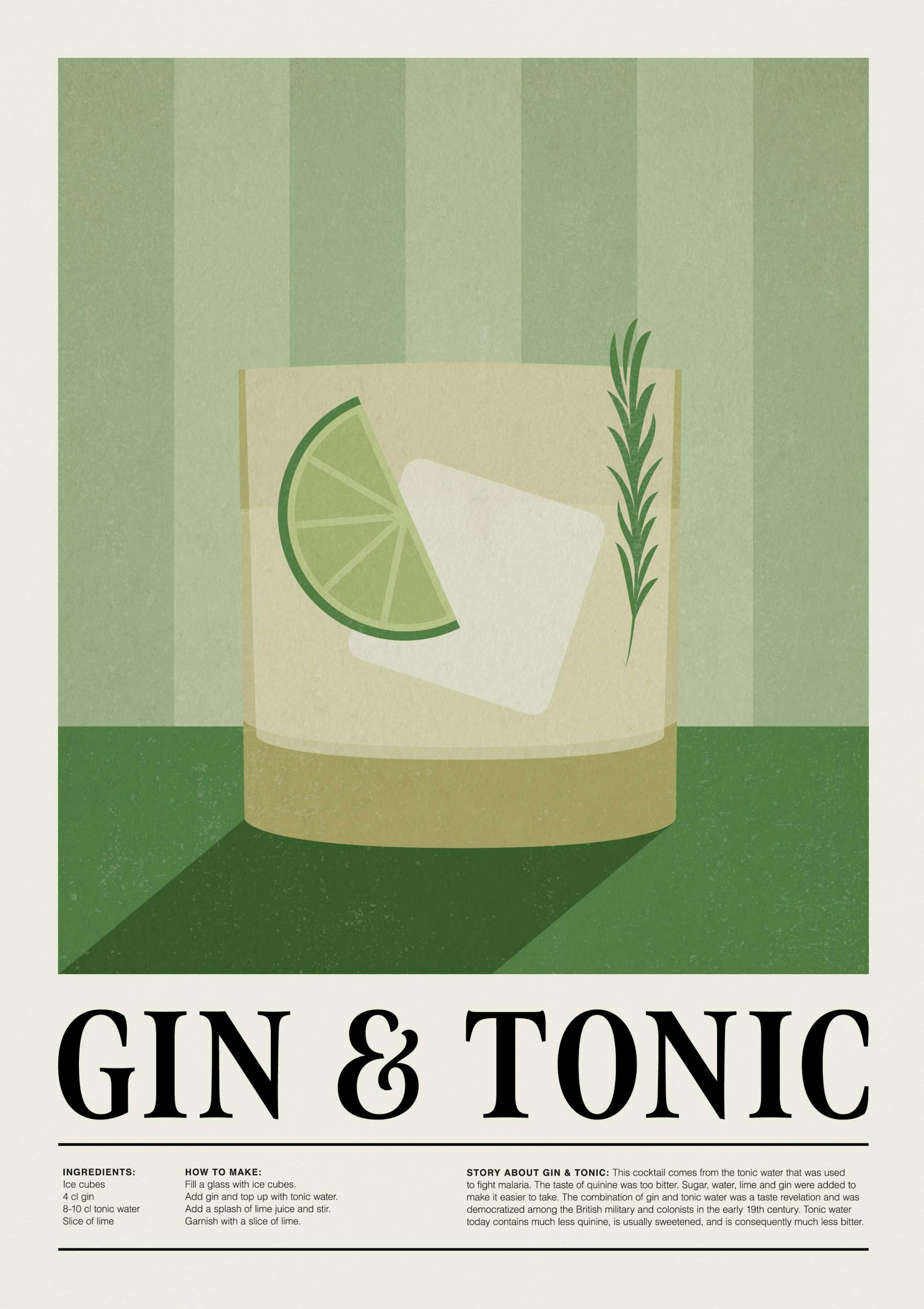 Gin and Tonic Poster thumbnail