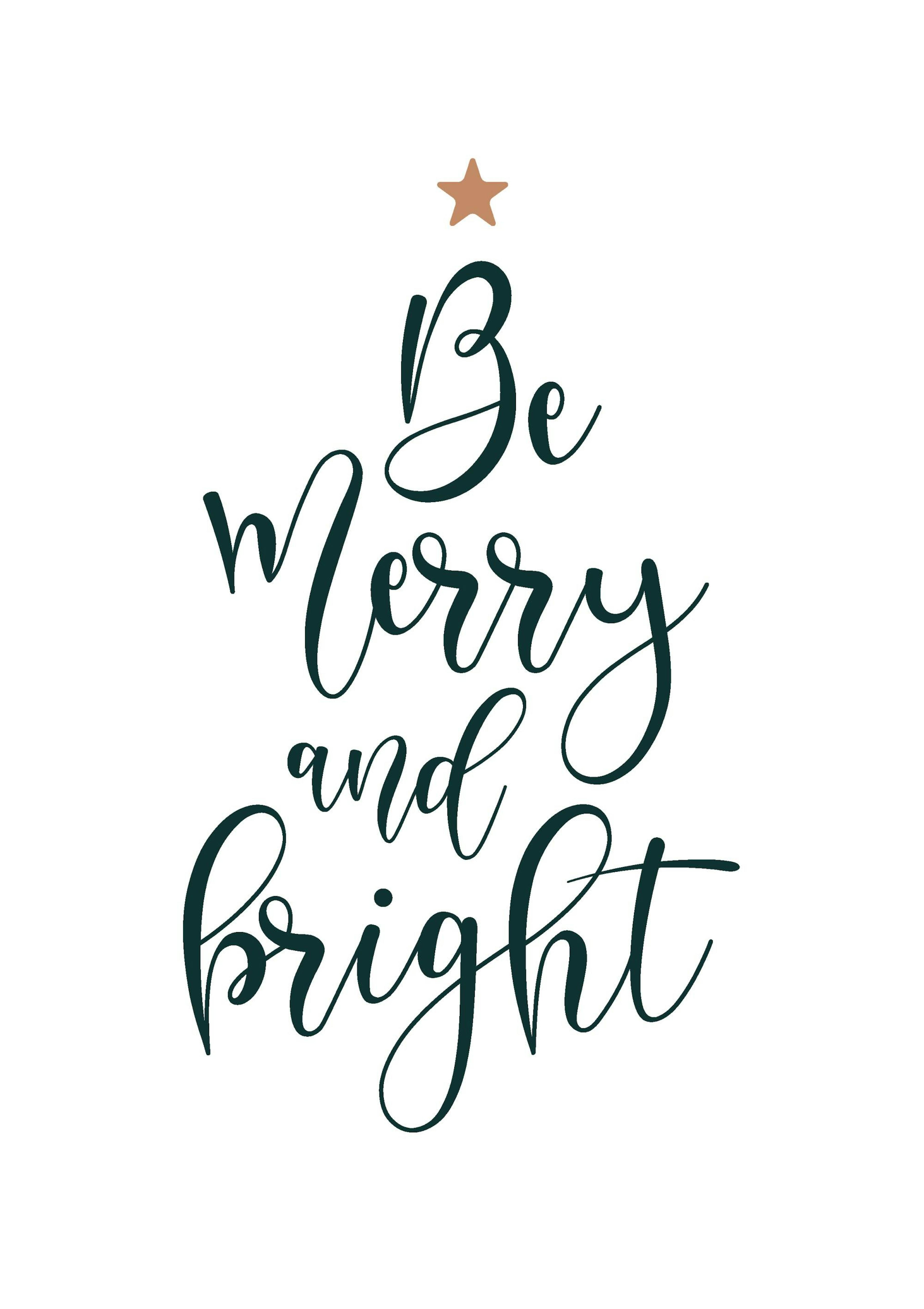 Be Merry and Bright Poster 0