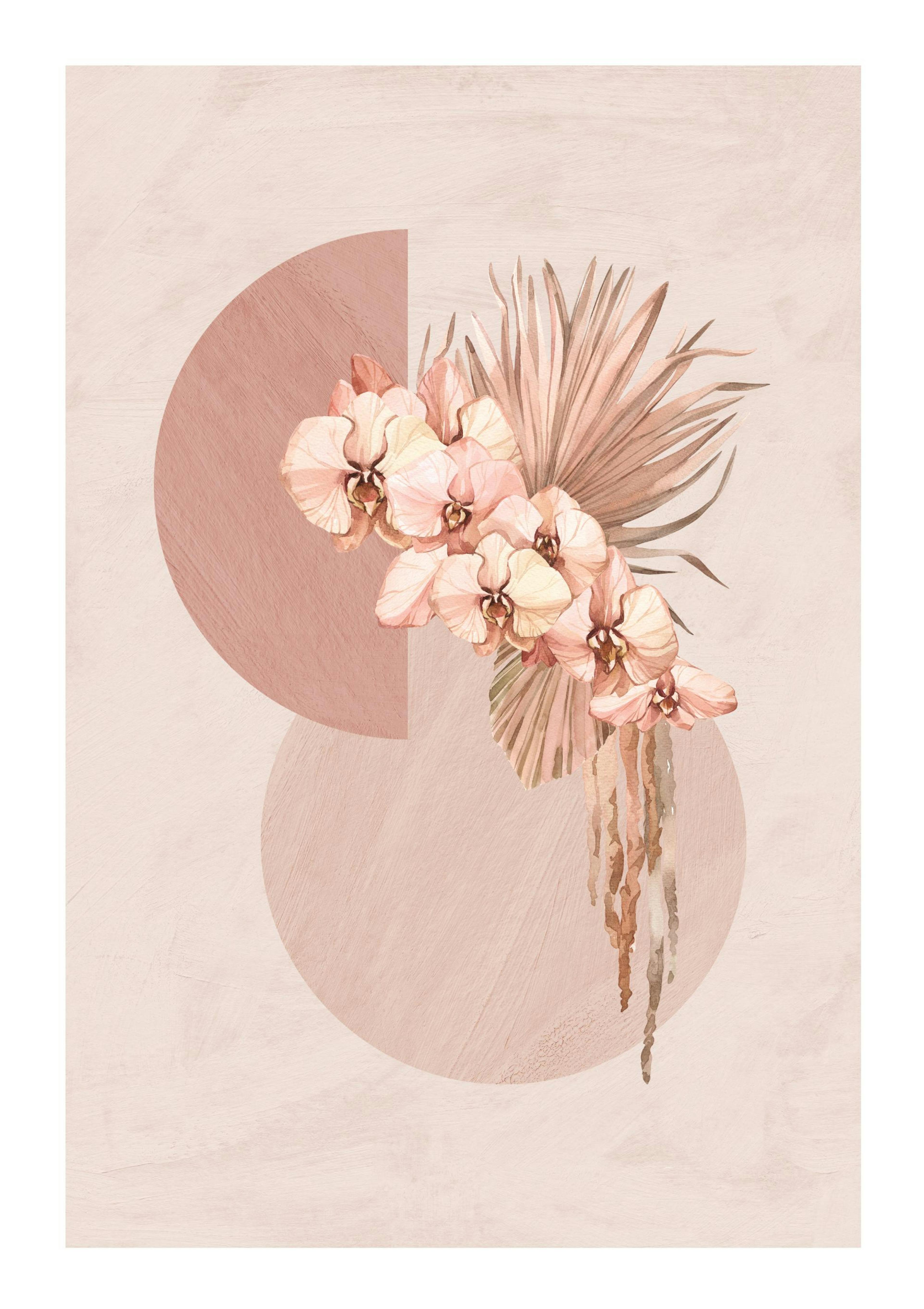 Botanical Shapes and Flowers Poster thumbnail