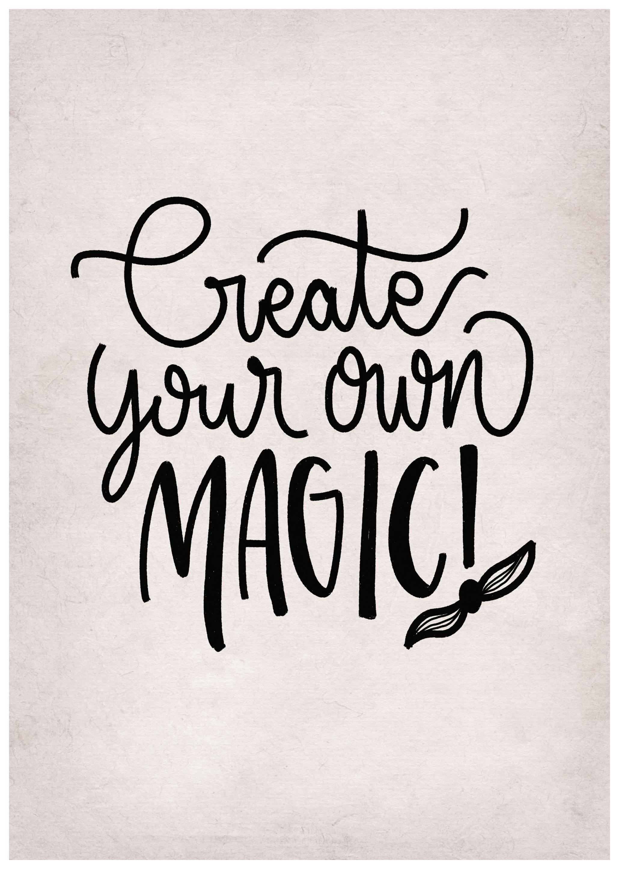 Stwórz swój własny magiczny plakat (21x30 cm) - Poster Store