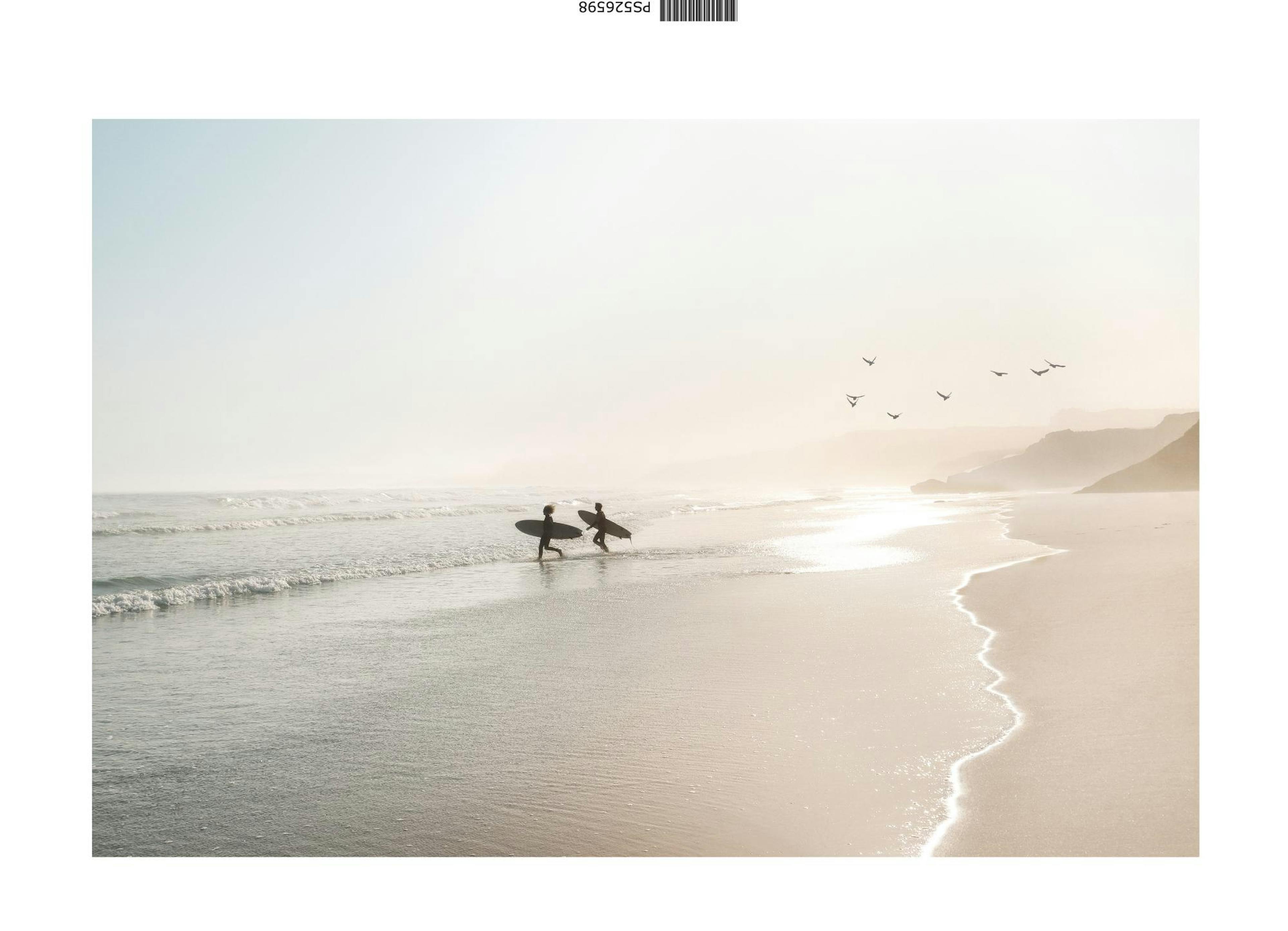 Calm Beach Surf Poster 0