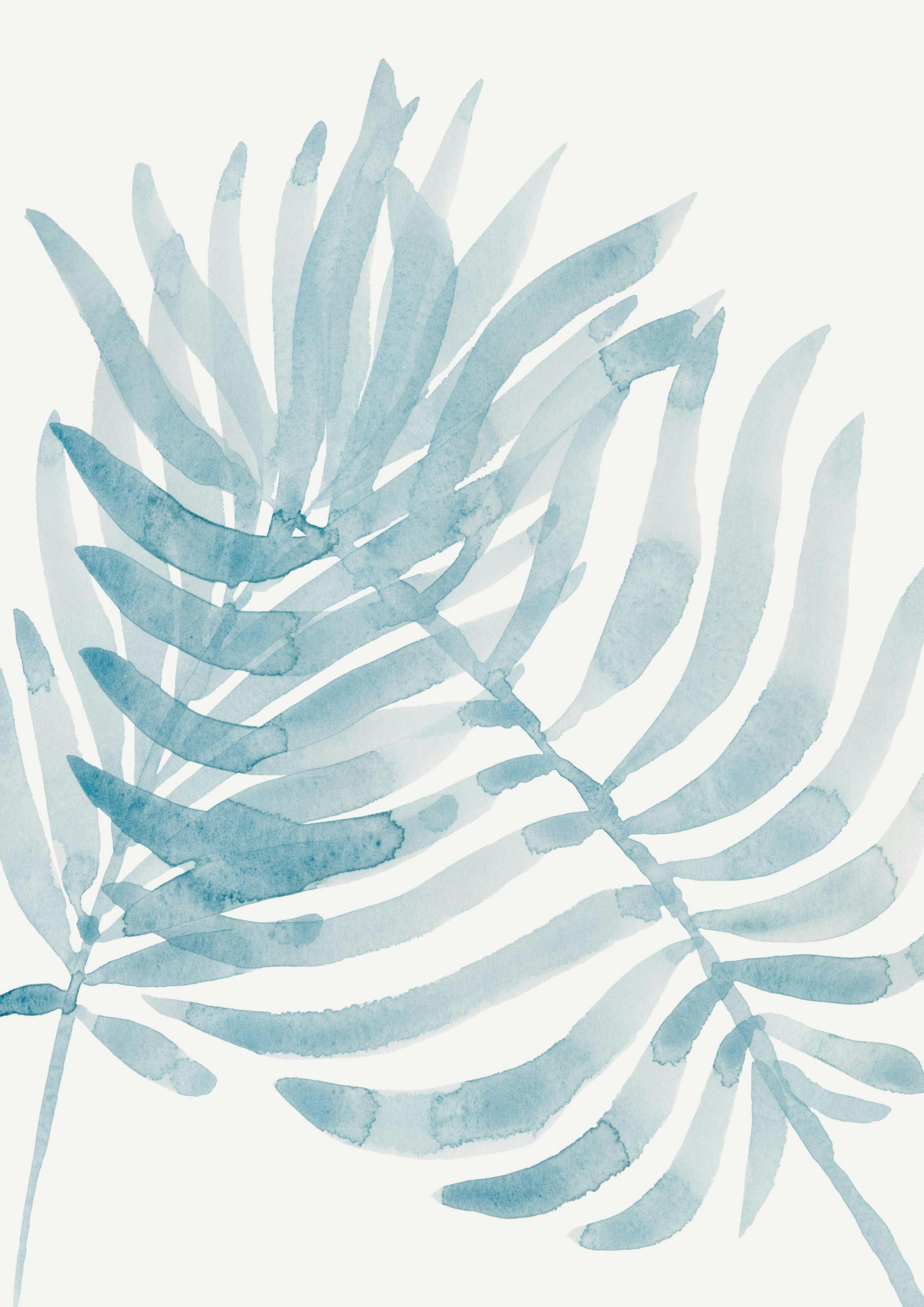 Watercolor Leaf Poster 0