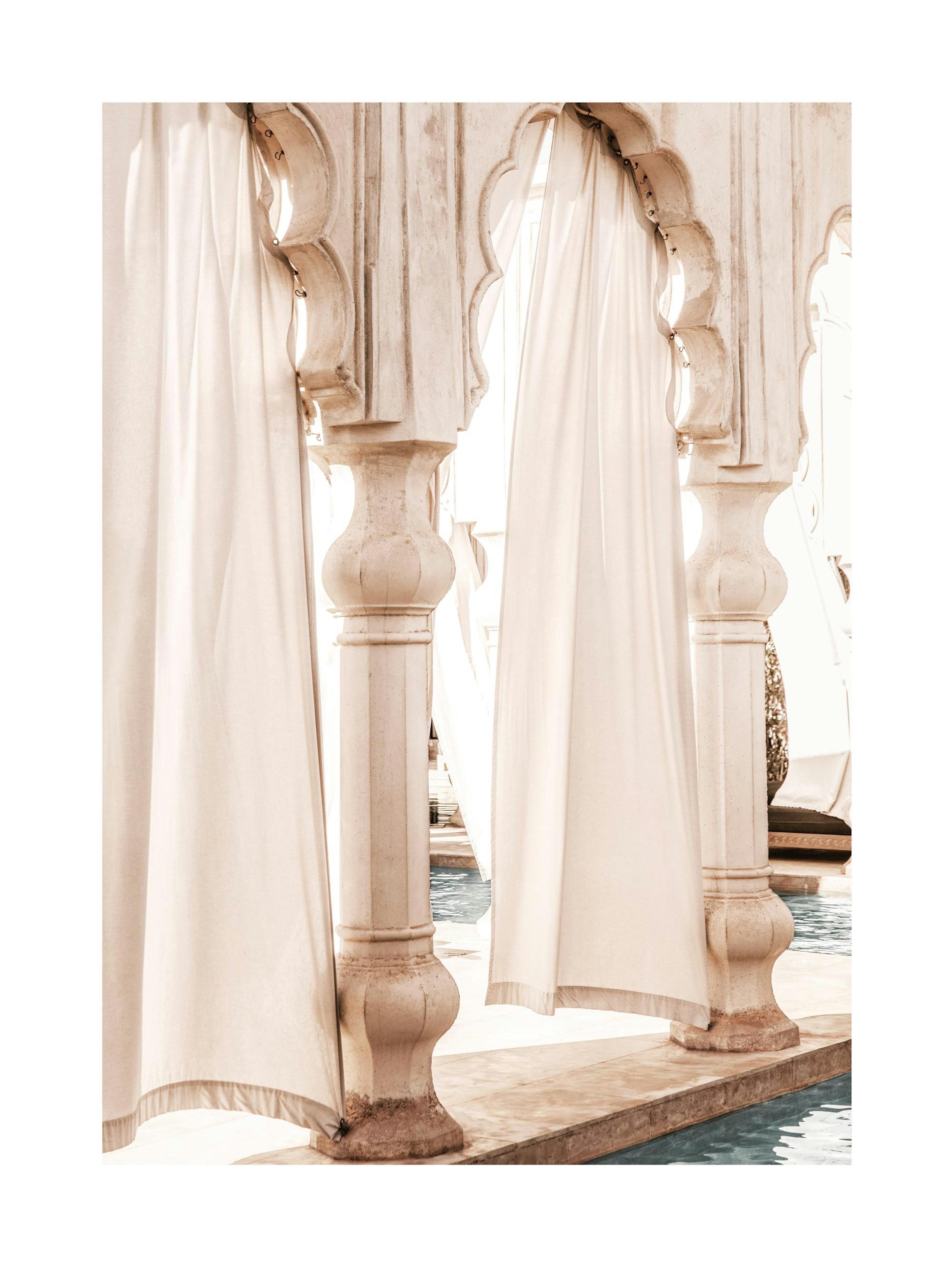 Beige Arches Poster thumbnail