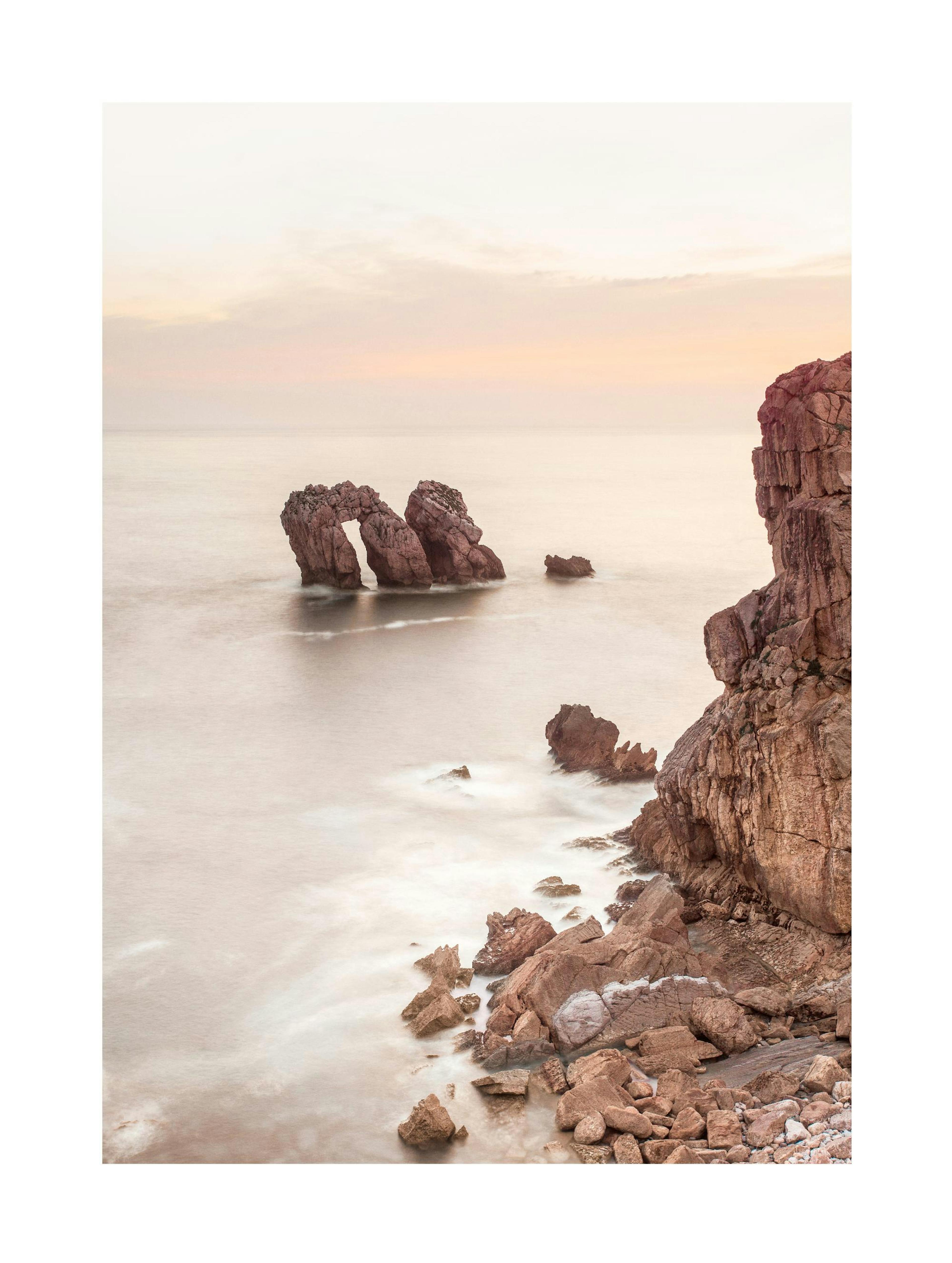 Falaises à l'Aube Poster thumbnail