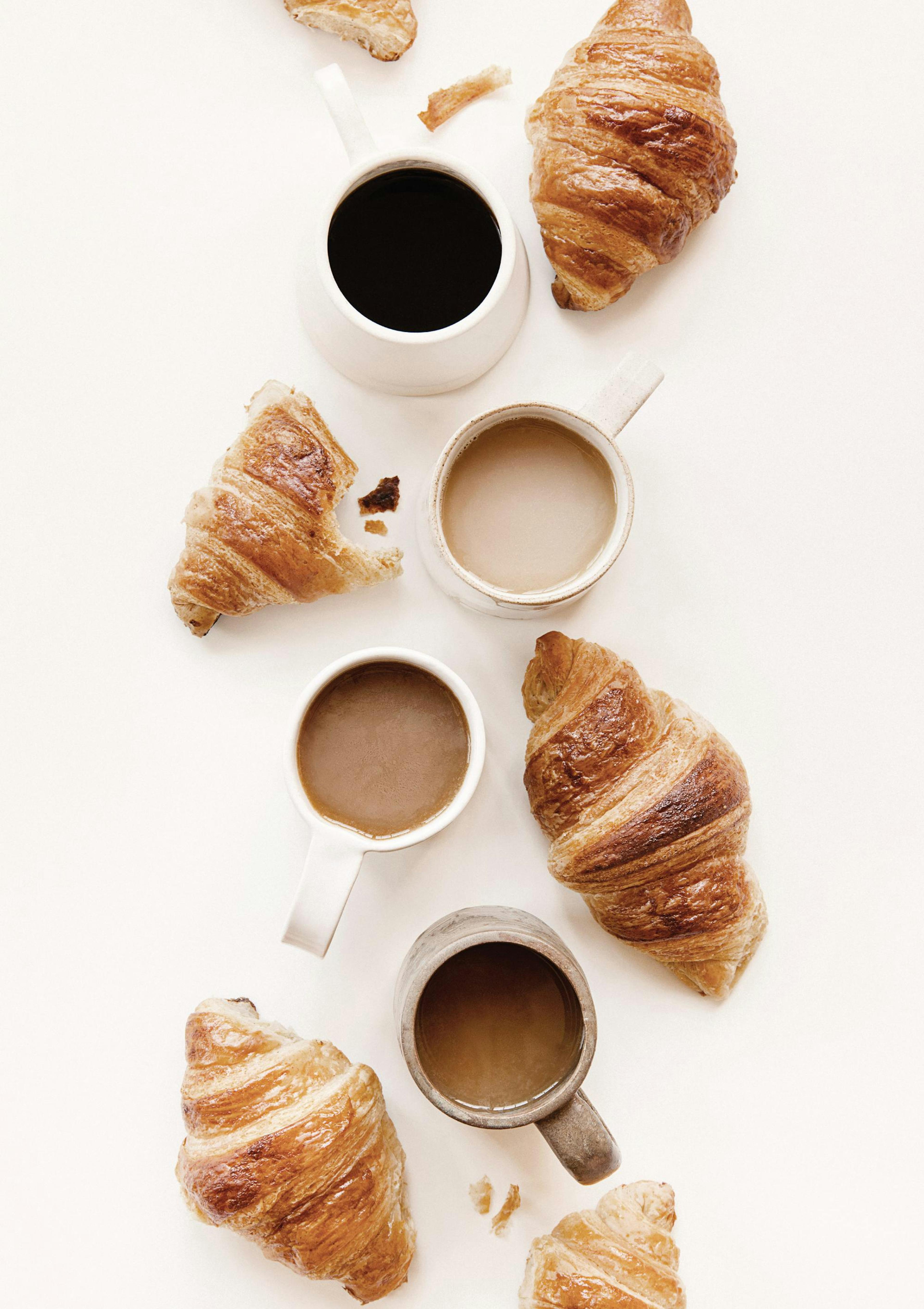 Coffee and Croissants Poster thumbnail