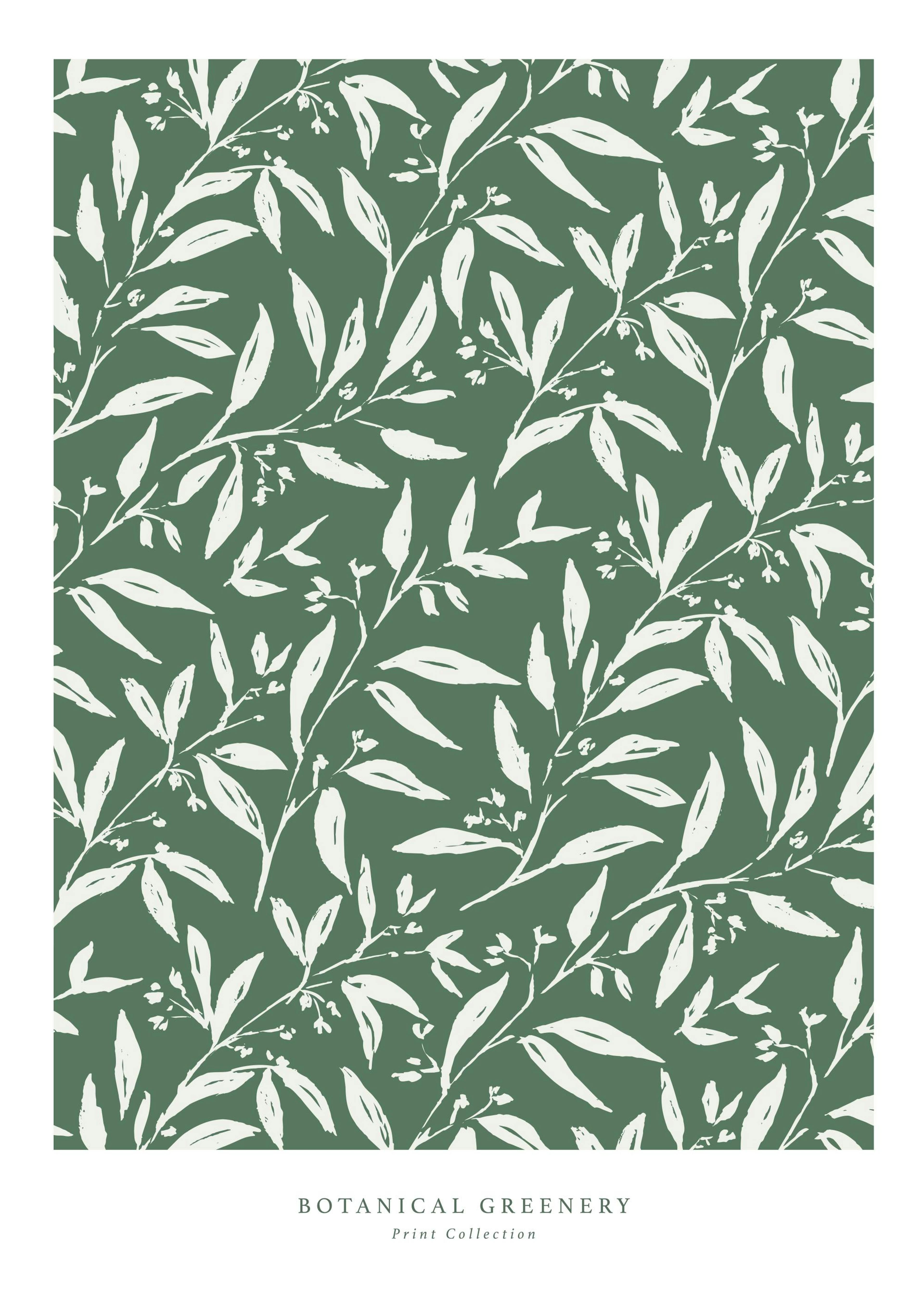 Botanical Greenery No1 Poster thumbnail