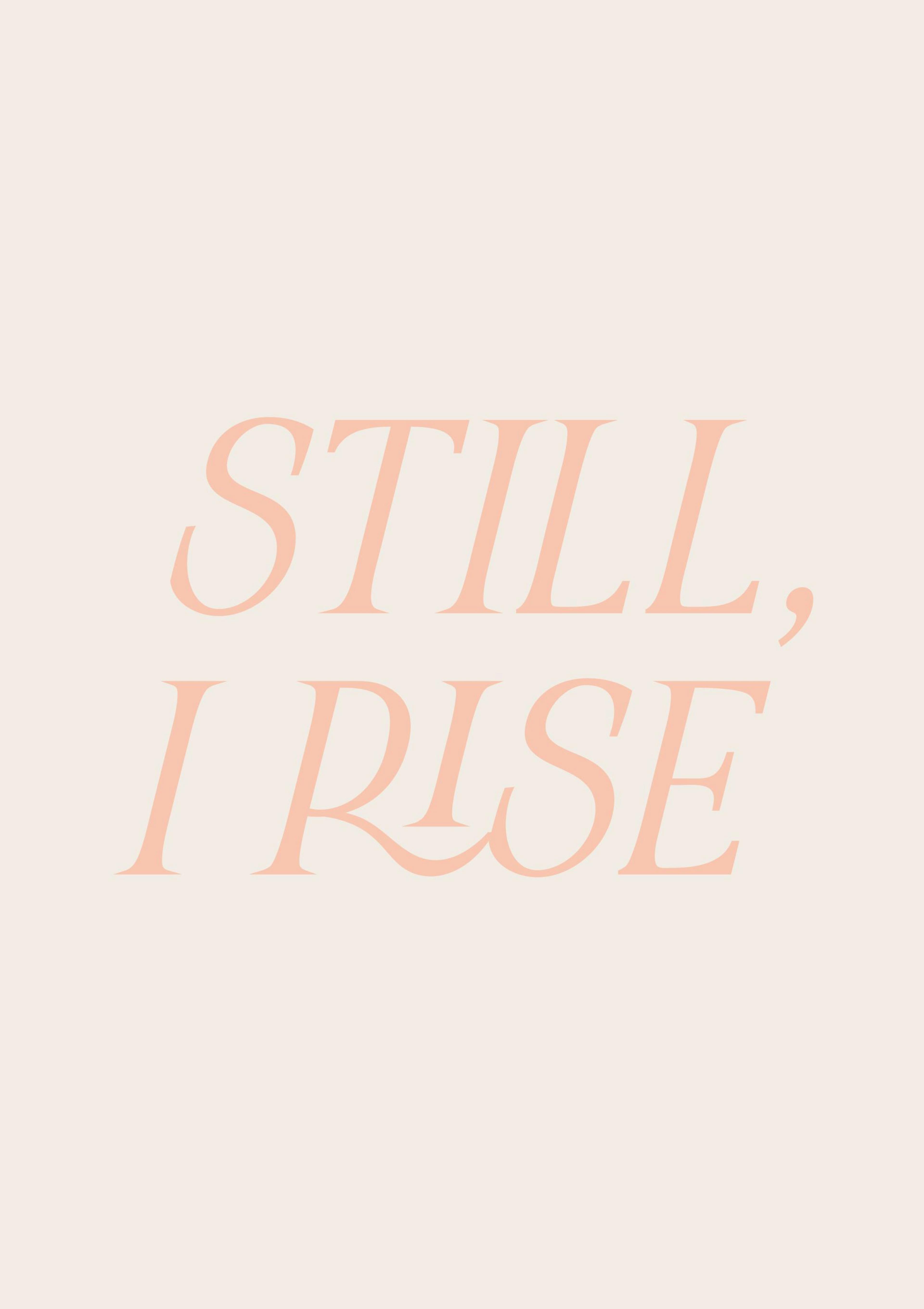 Still, I Rise Poster thumbnail