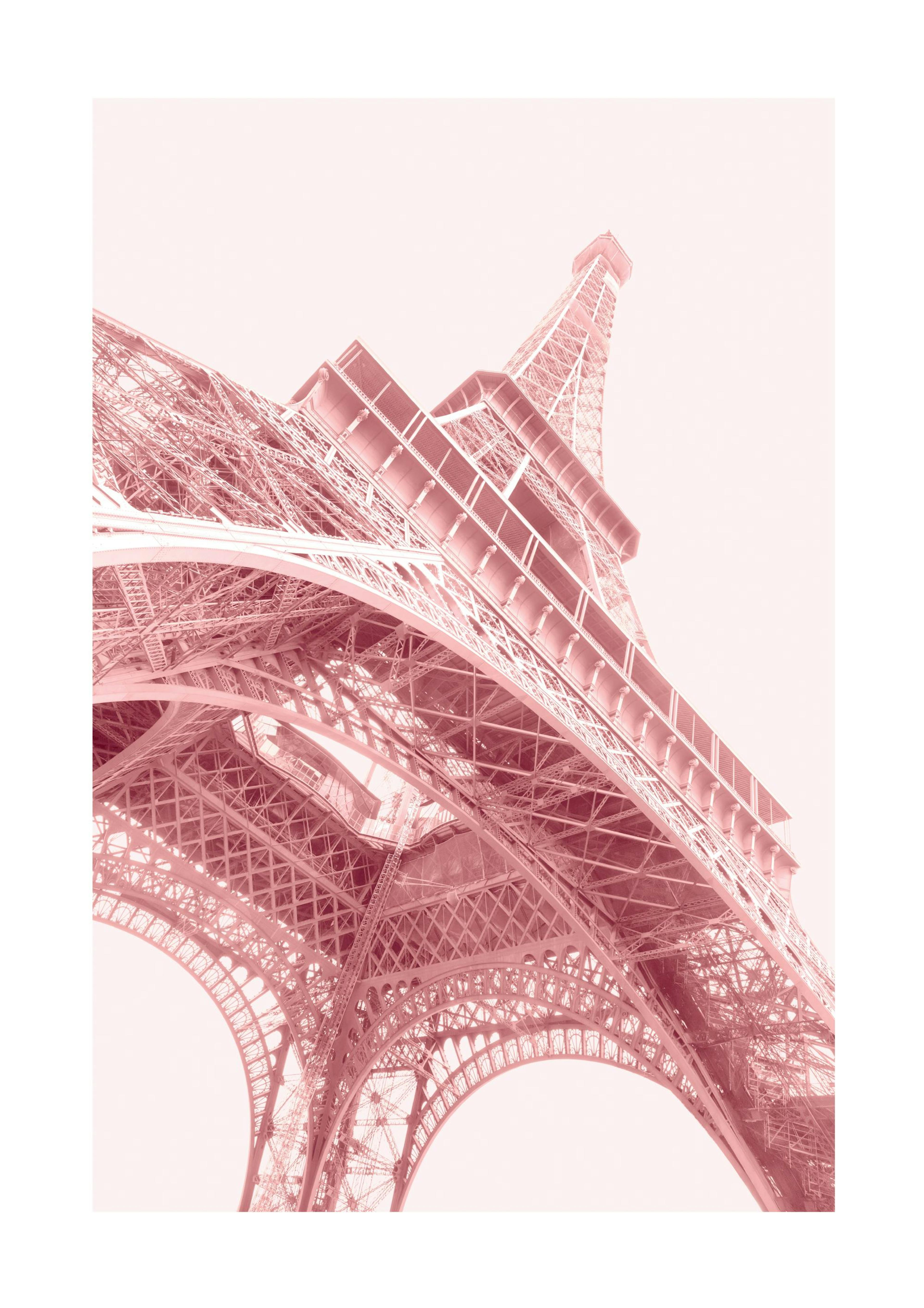 Tour Eiffel Rose Poster thumbnail