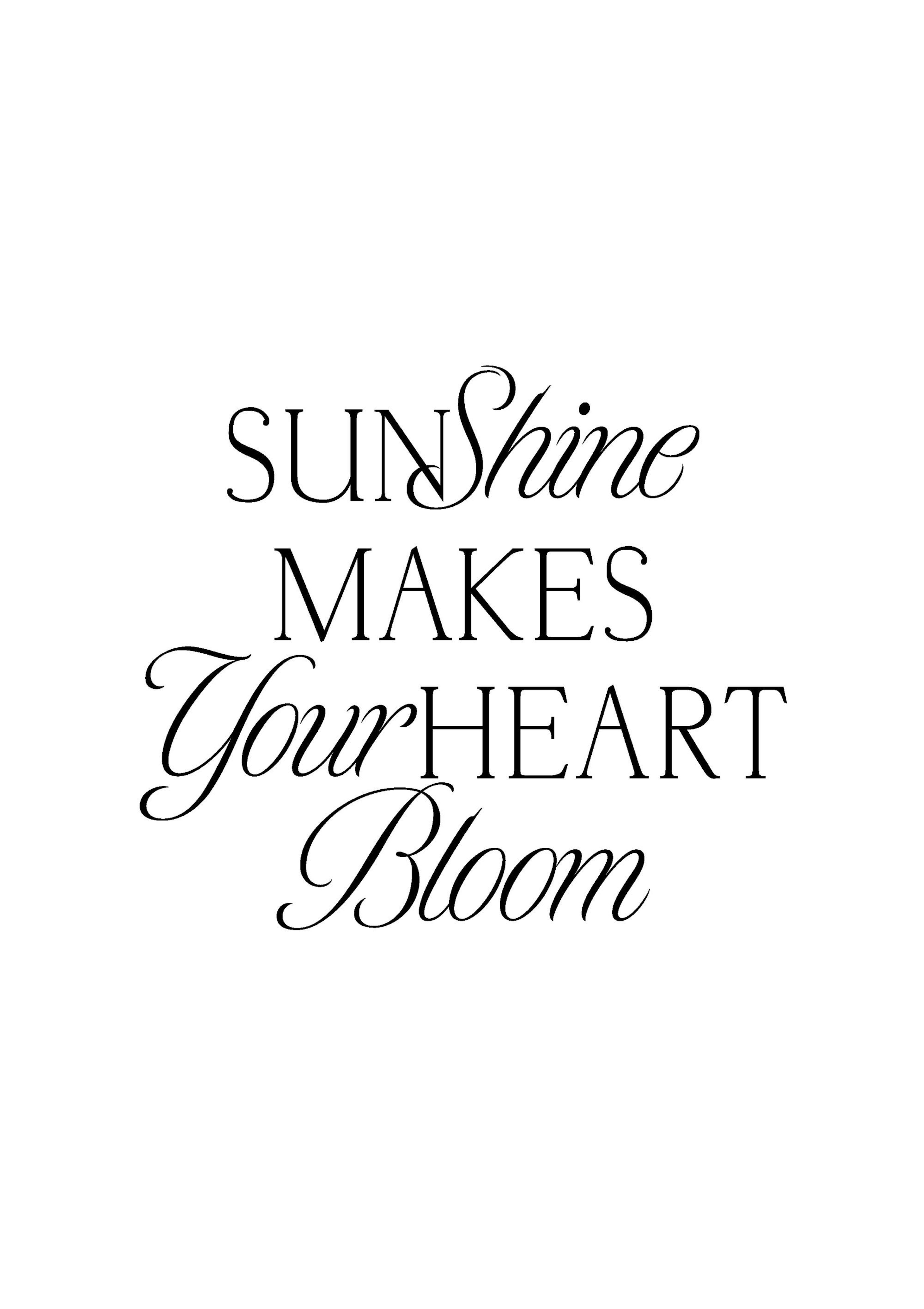 Sunshine Makes Your Heart Bloom 포스터 thumbnail