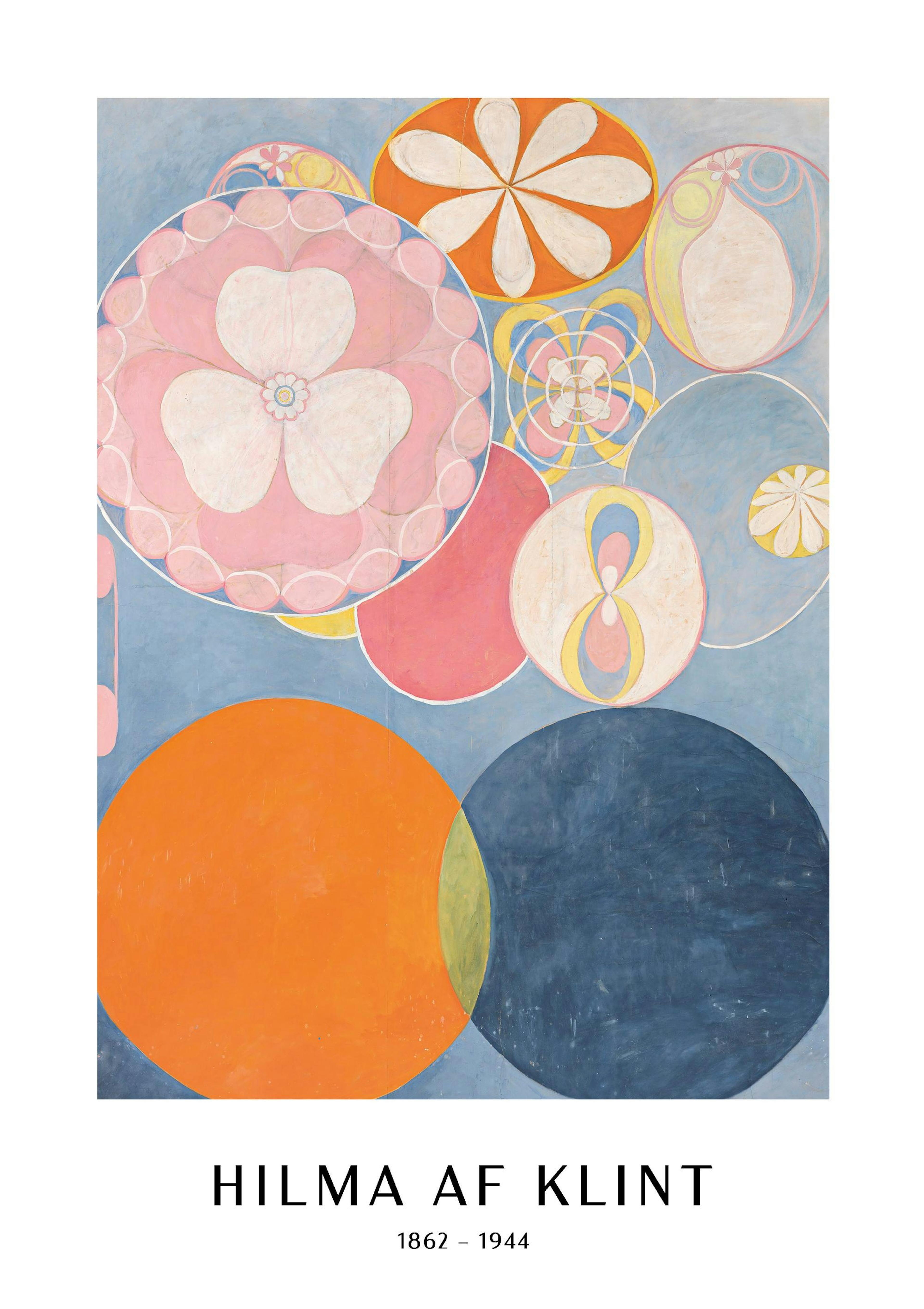 Poster - THE TEN LARGEST, CHILDHOOD, NO. 2 BY HILMA AF KLINT thumbnail