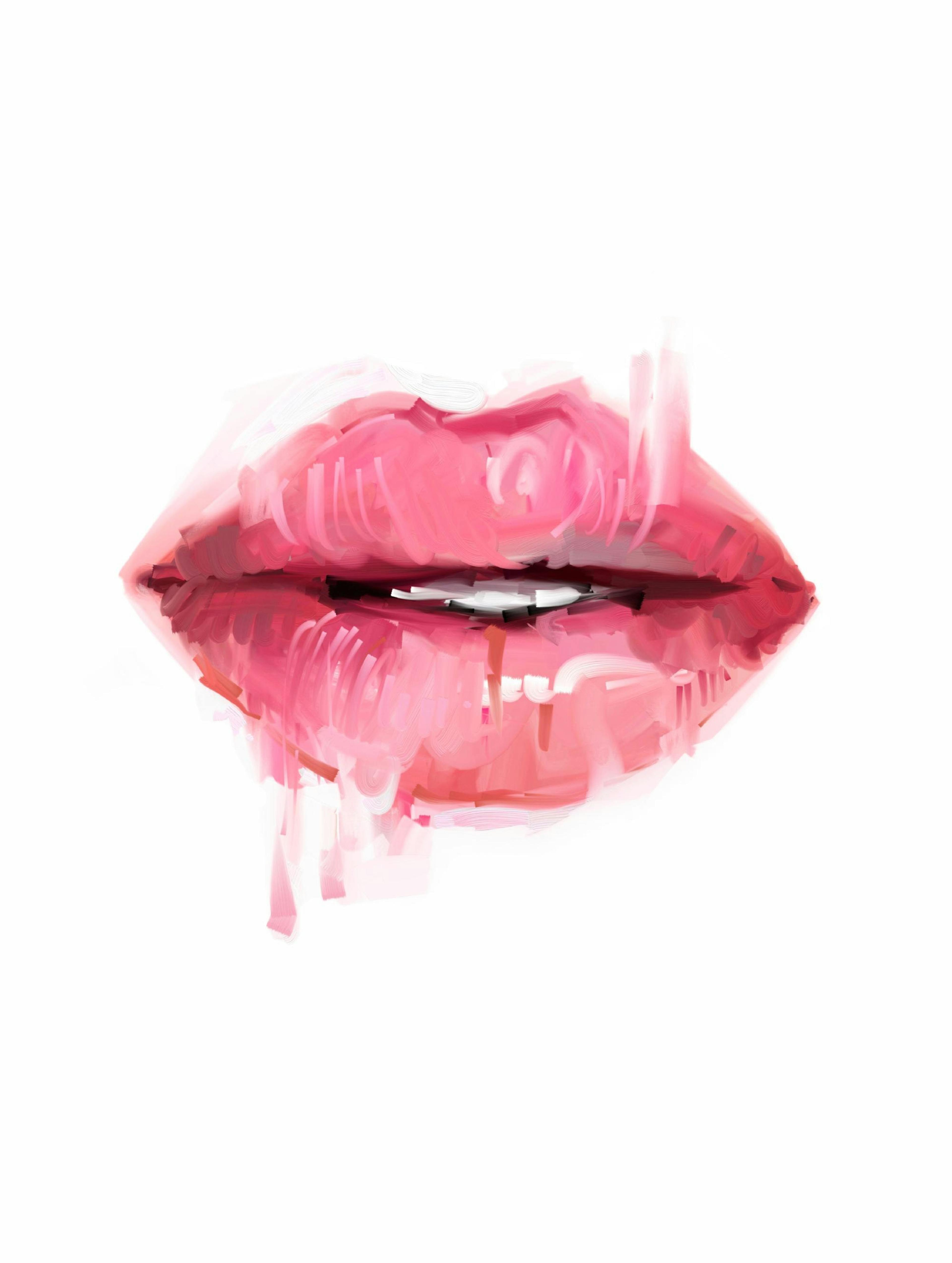 Pink Lips Poster 0