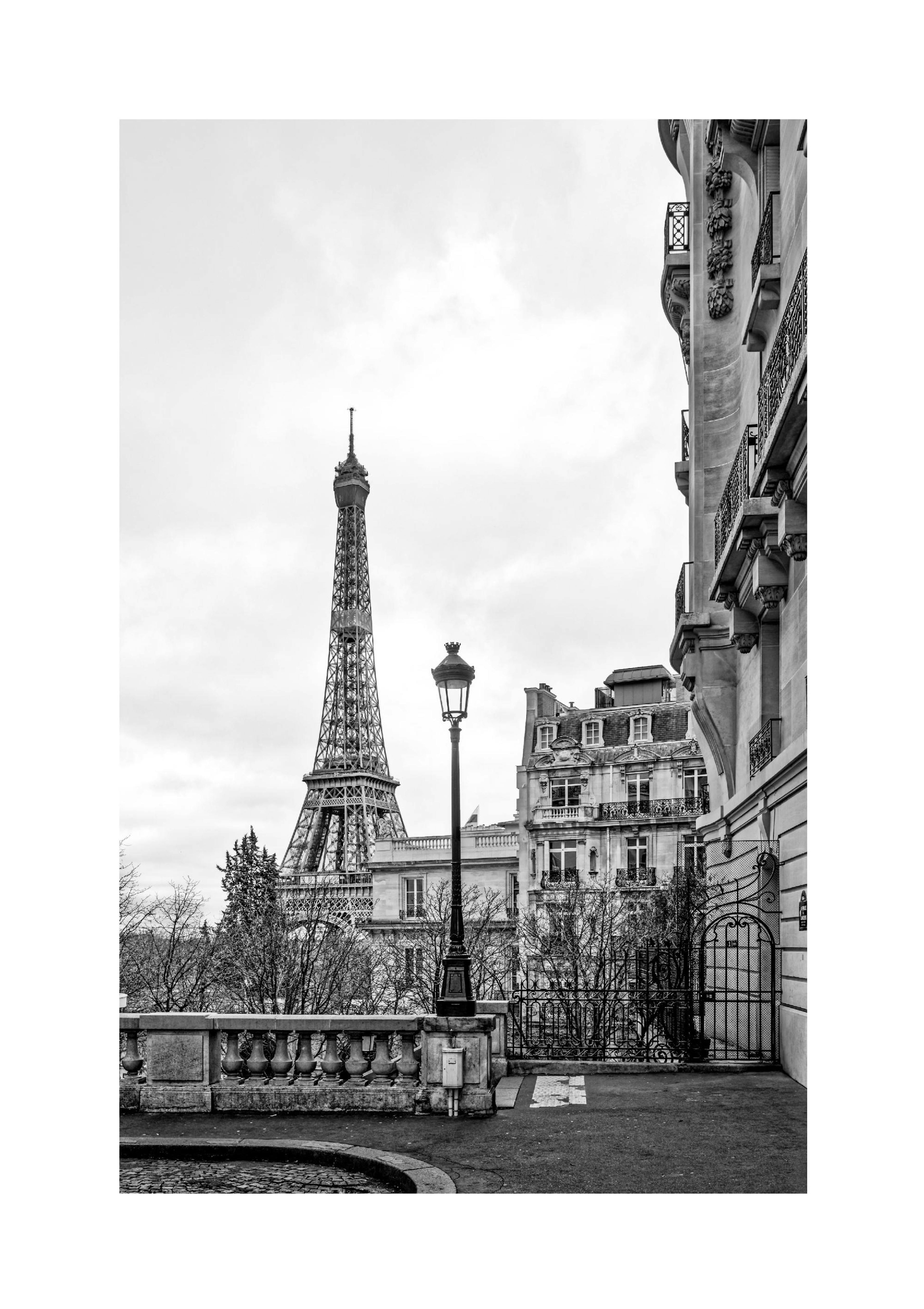 Paris Street View Poster thumbnail