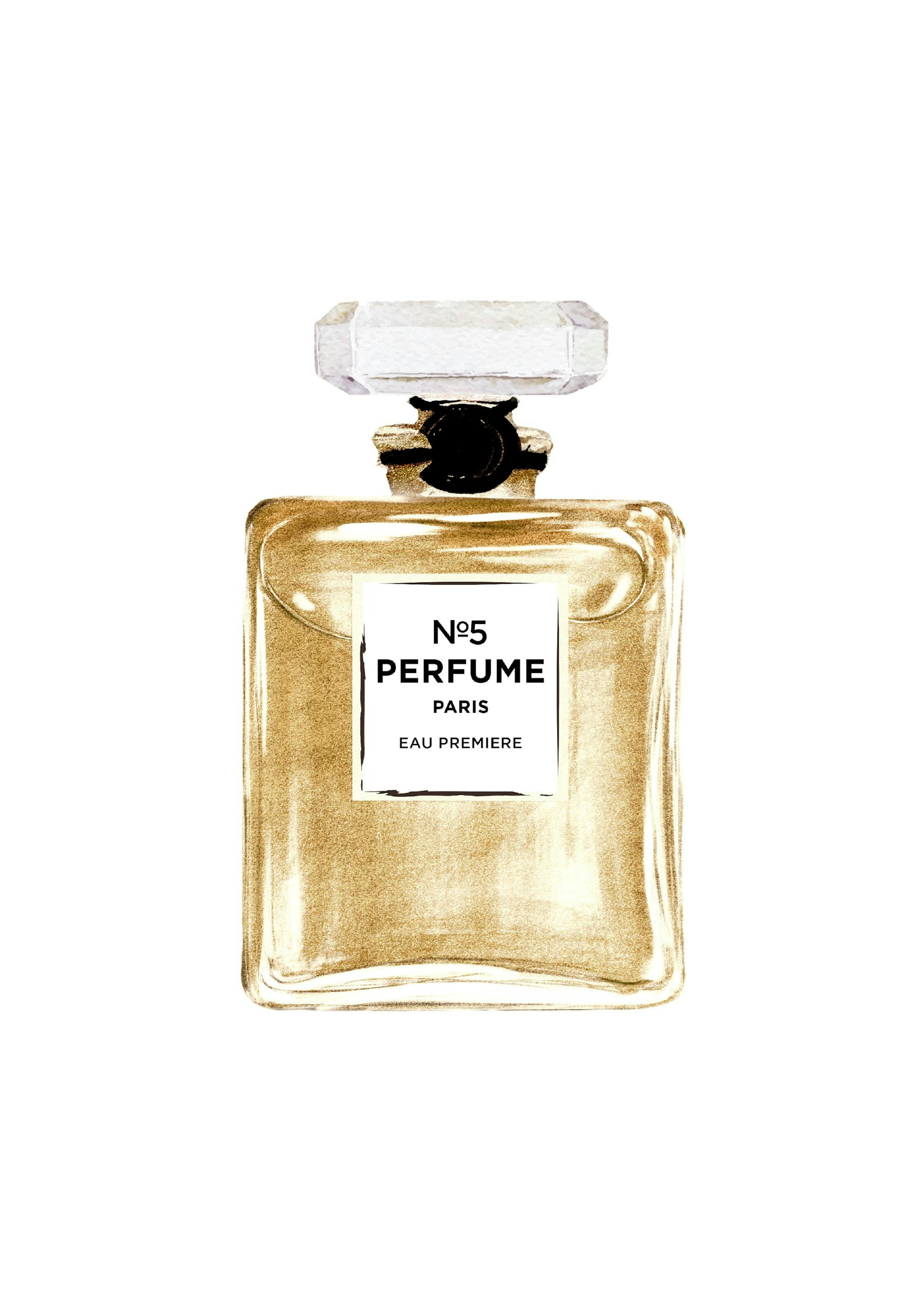 Gold Perfume Poster thumbnail